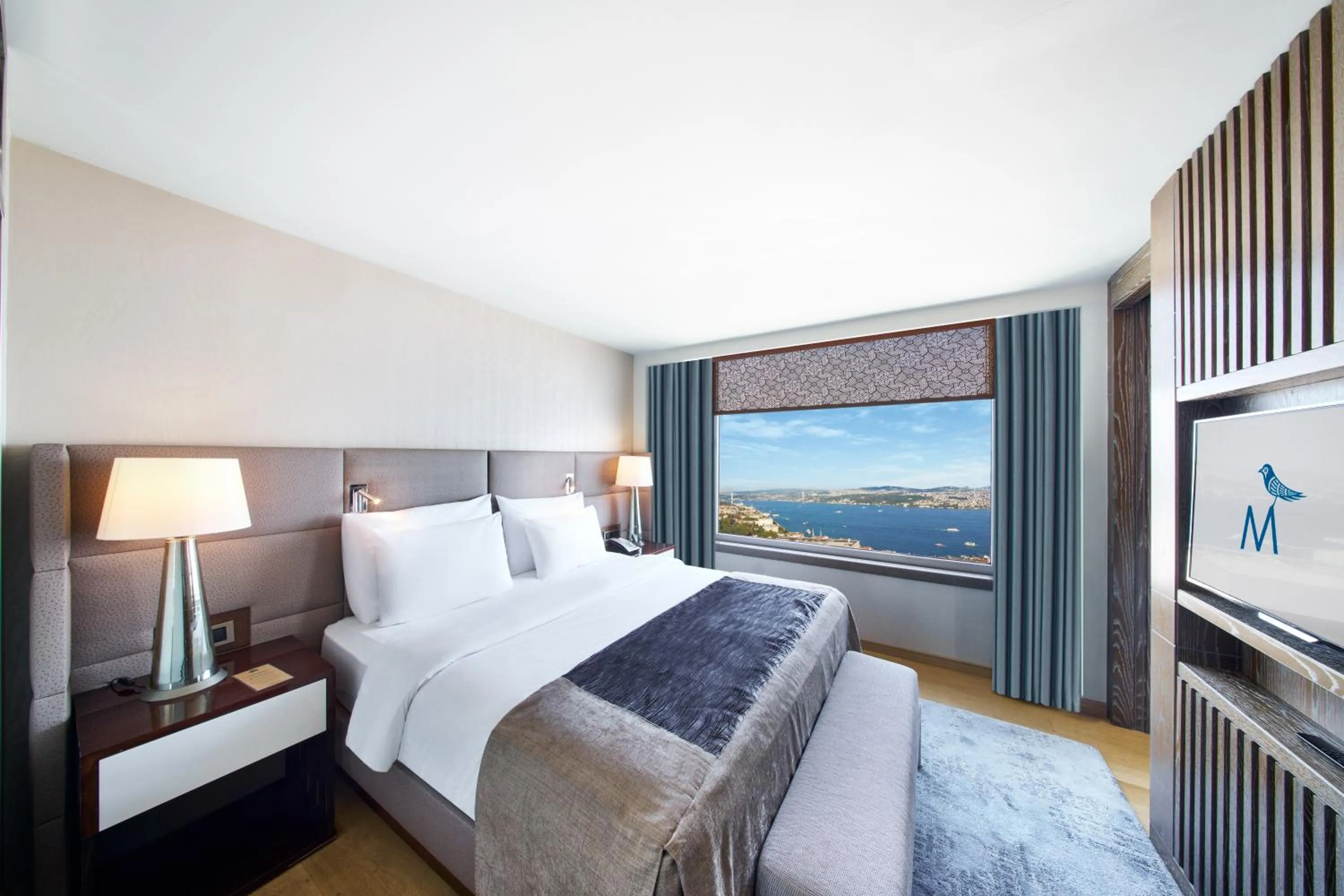 Bed in The Marmara Taksim