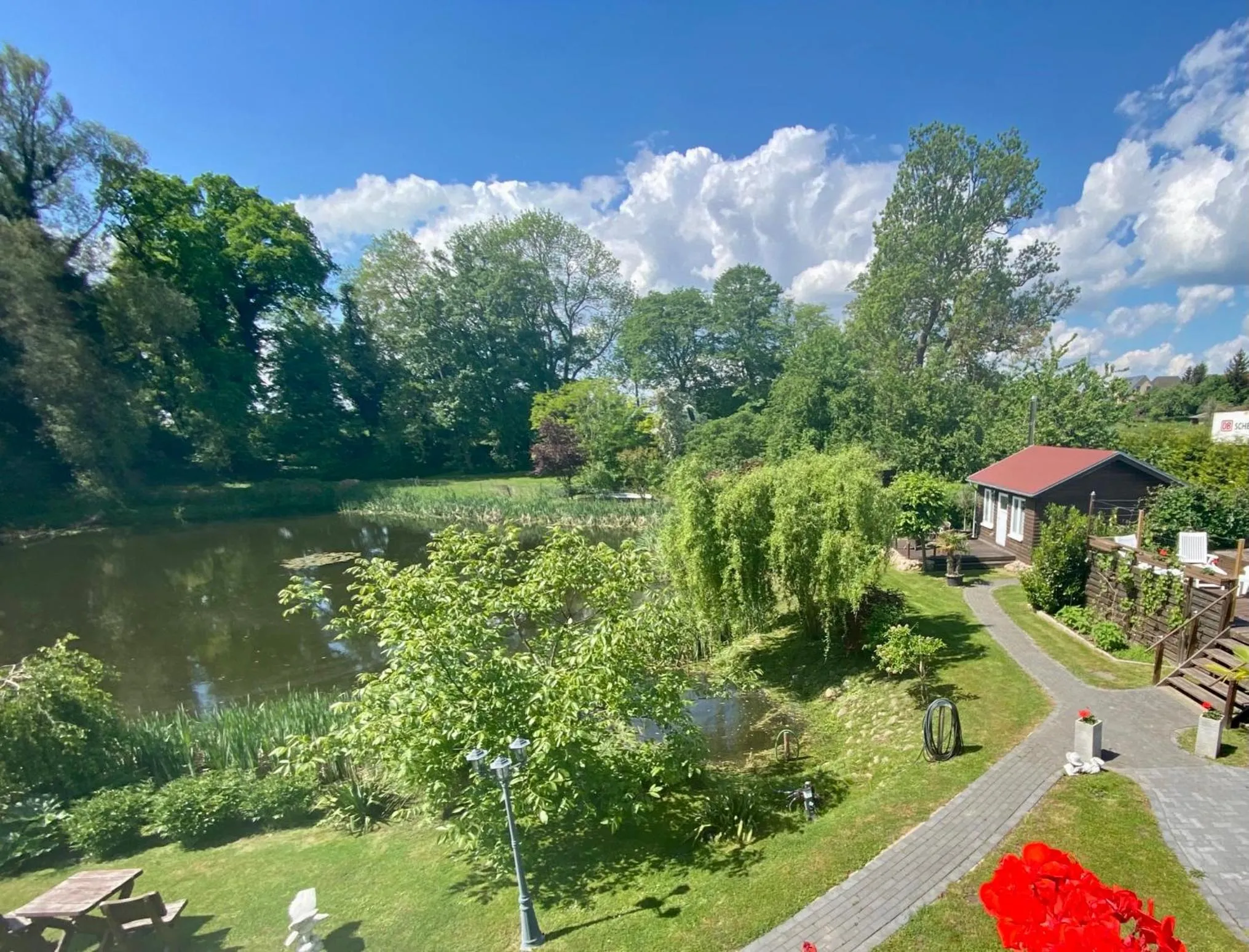 Garden in Jagdschloss lalendorf
