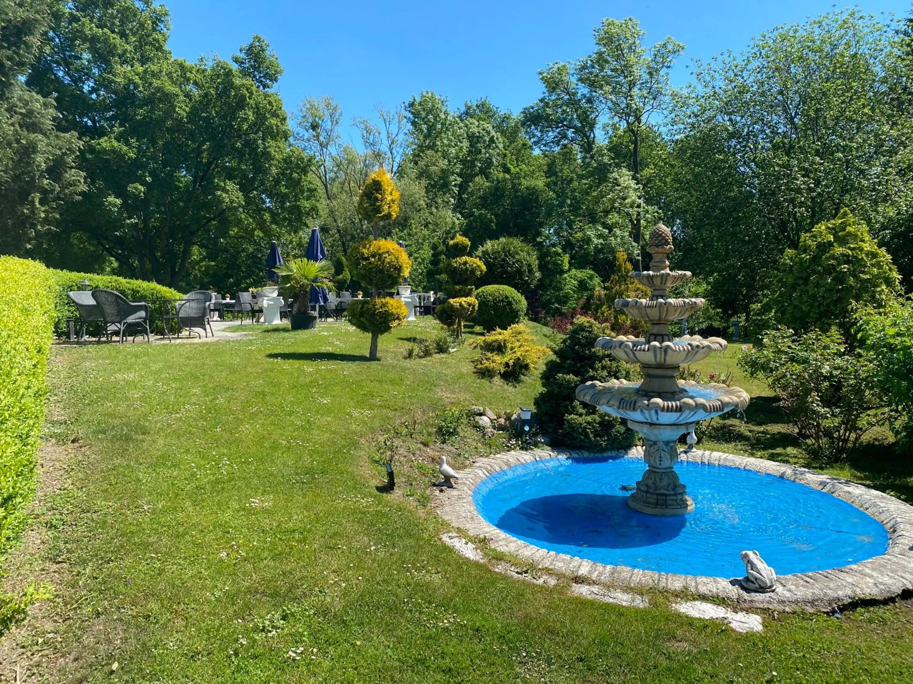 Garden in Jagdschloss lalendorf