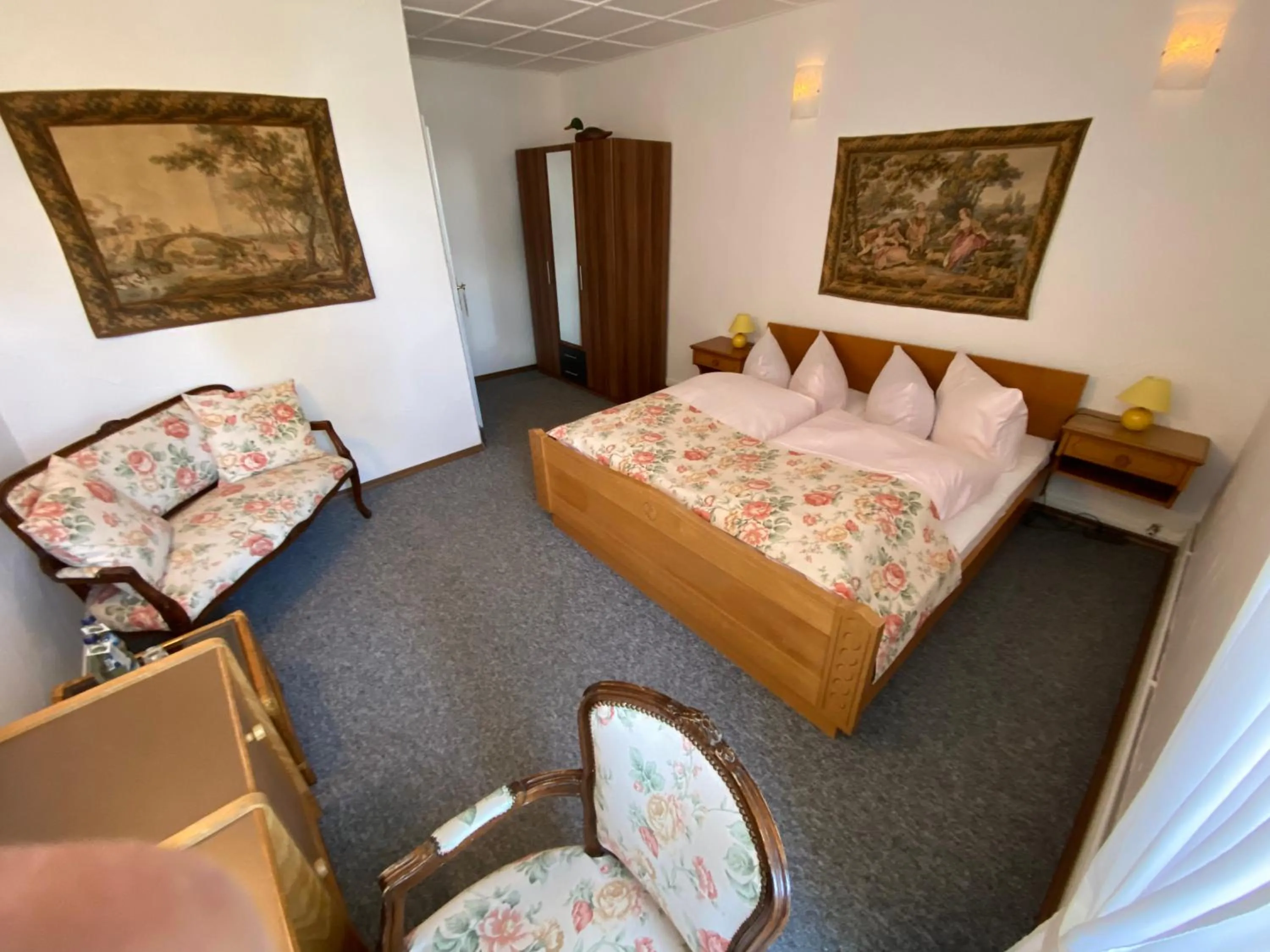 View (from property/room), Bed in Jagdschloss lalendorf