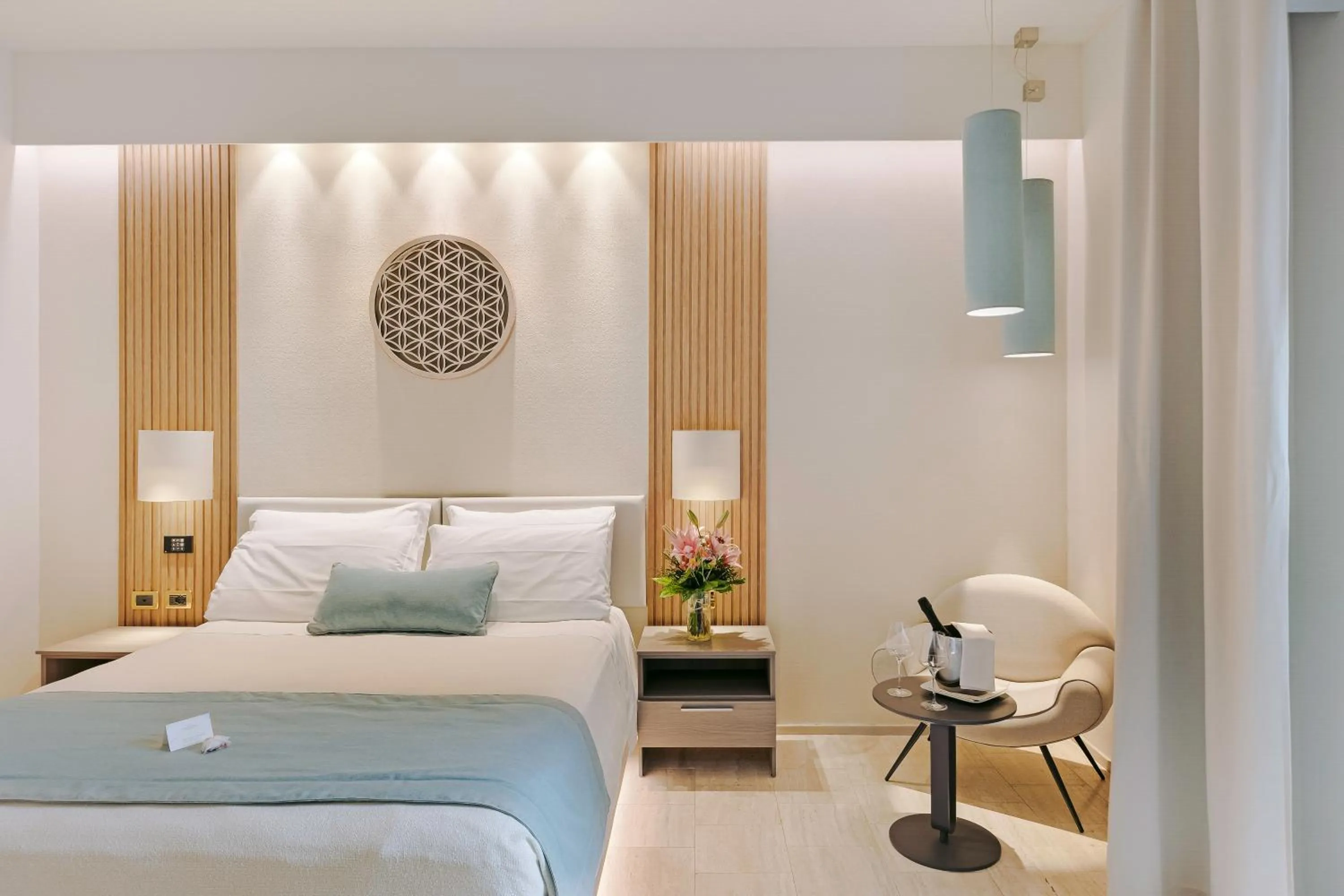 Bedroom, Bed in Hotel Ristorante Sogno