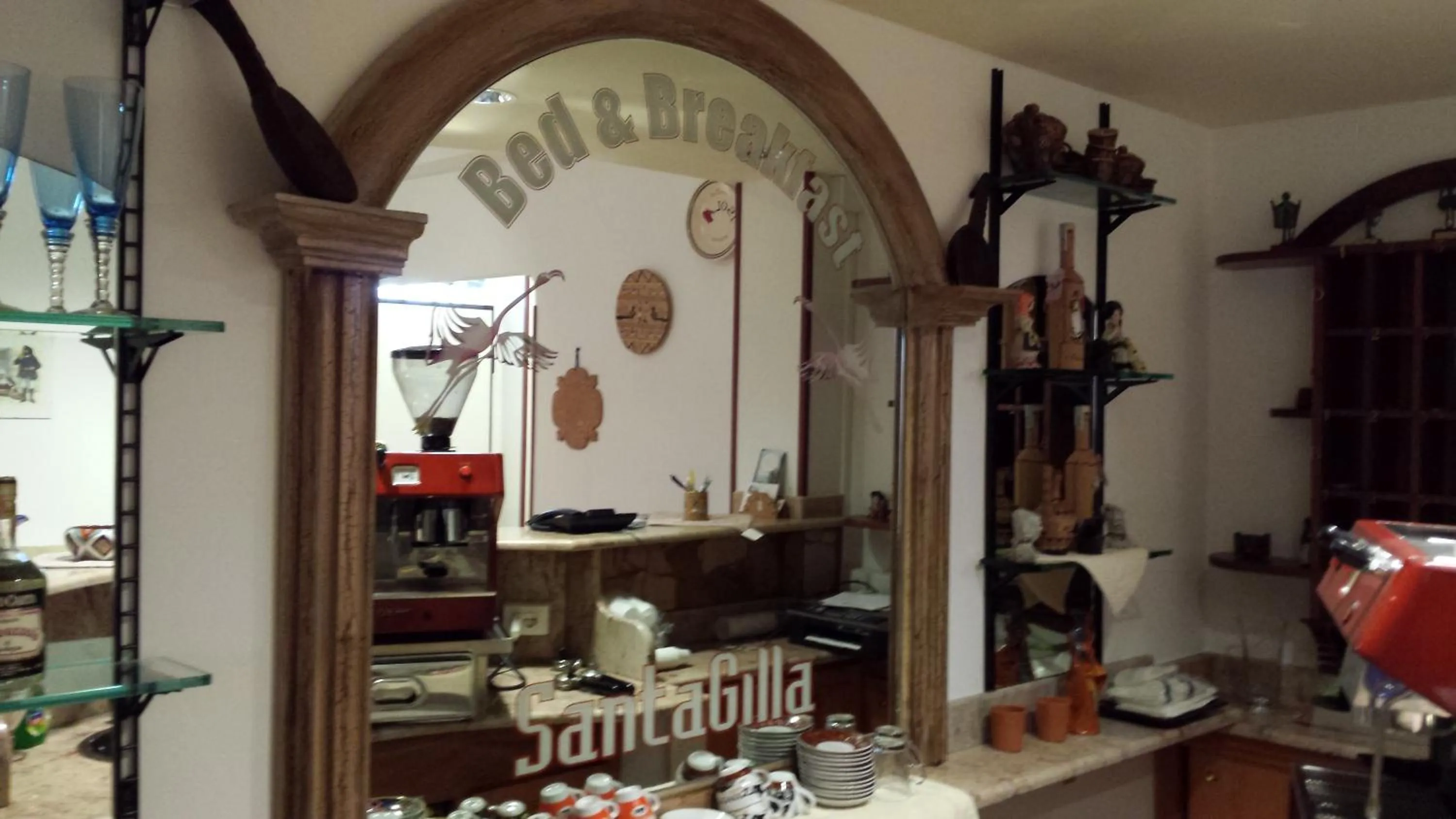 Lobby or reception in B&B Santa Gilla