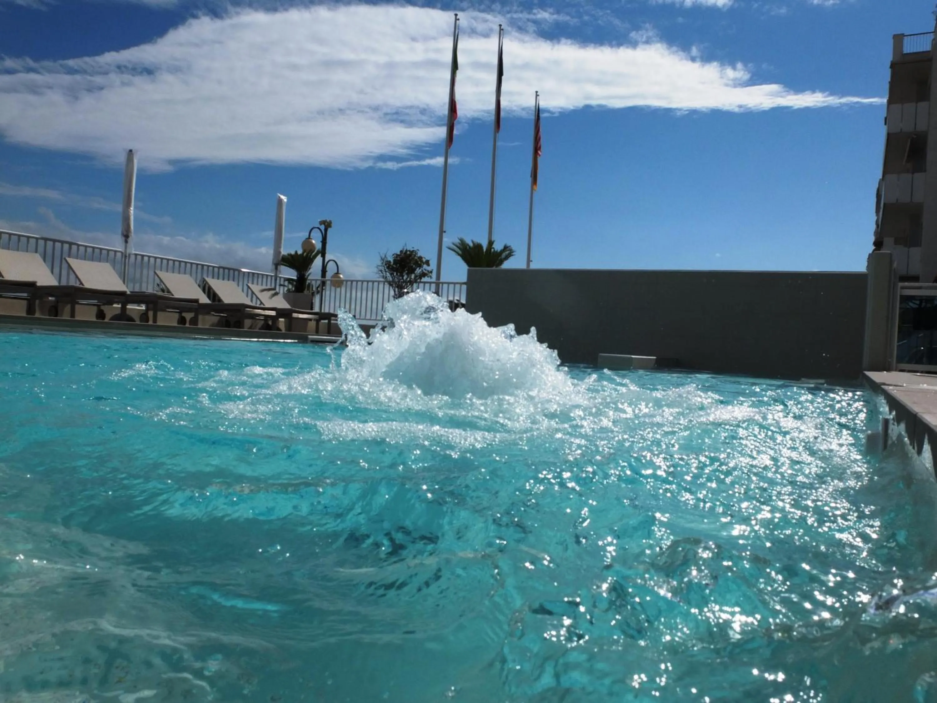 Swimming pool in Hotel Canarie