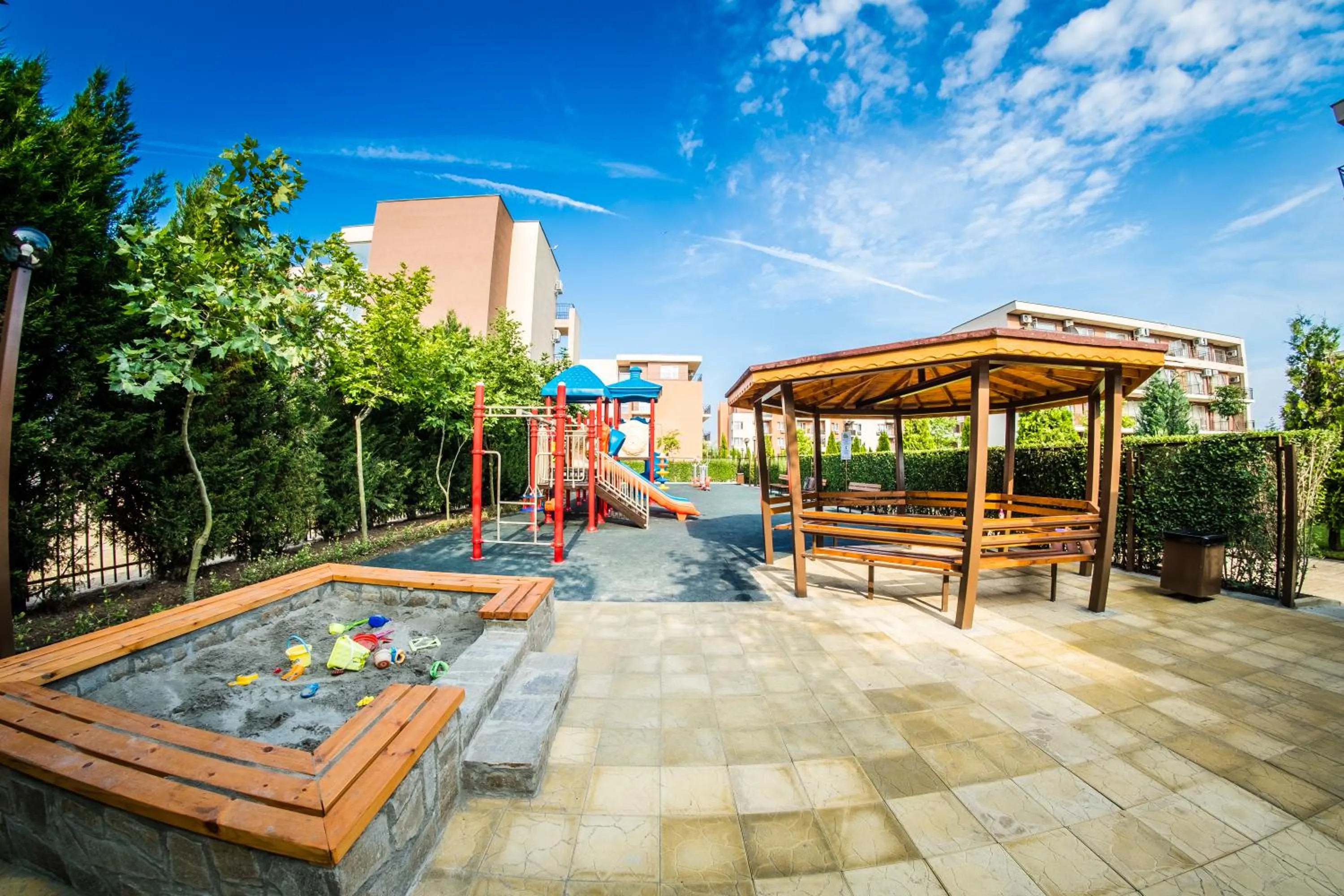 Children play ground in Orchid Fort Garden
