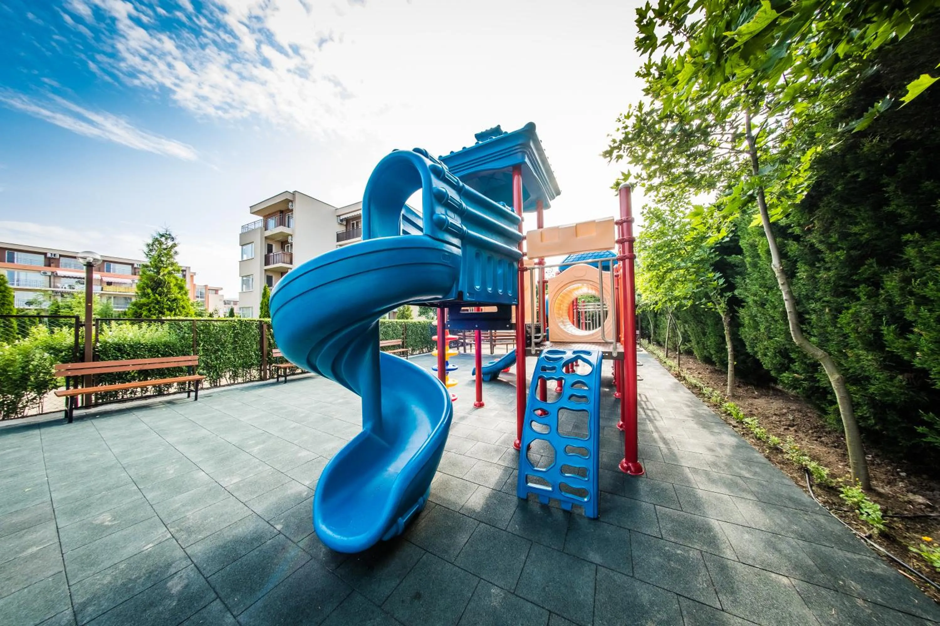 Children play ground in Orchid Fort Garden