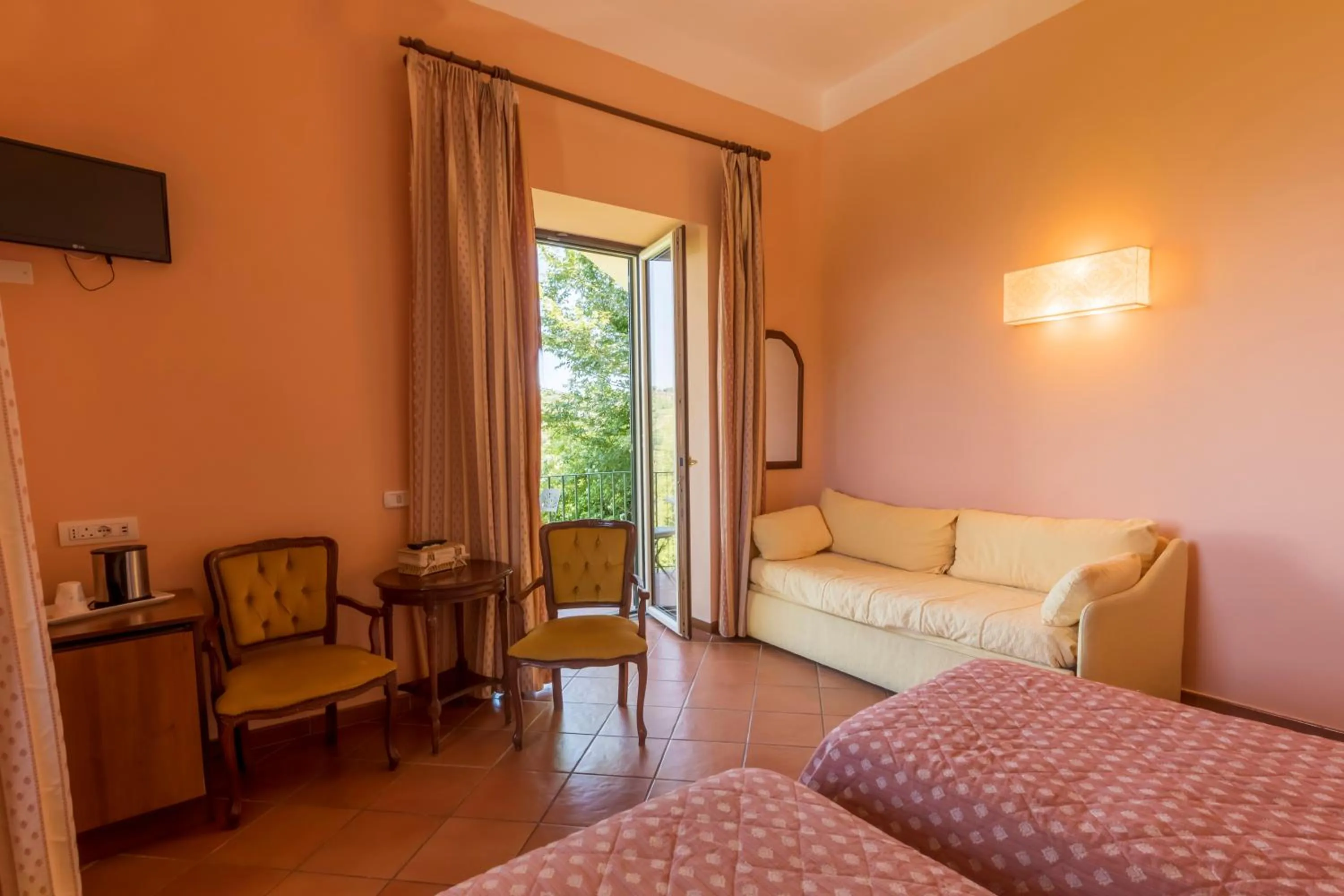 Bed in Villa Romita