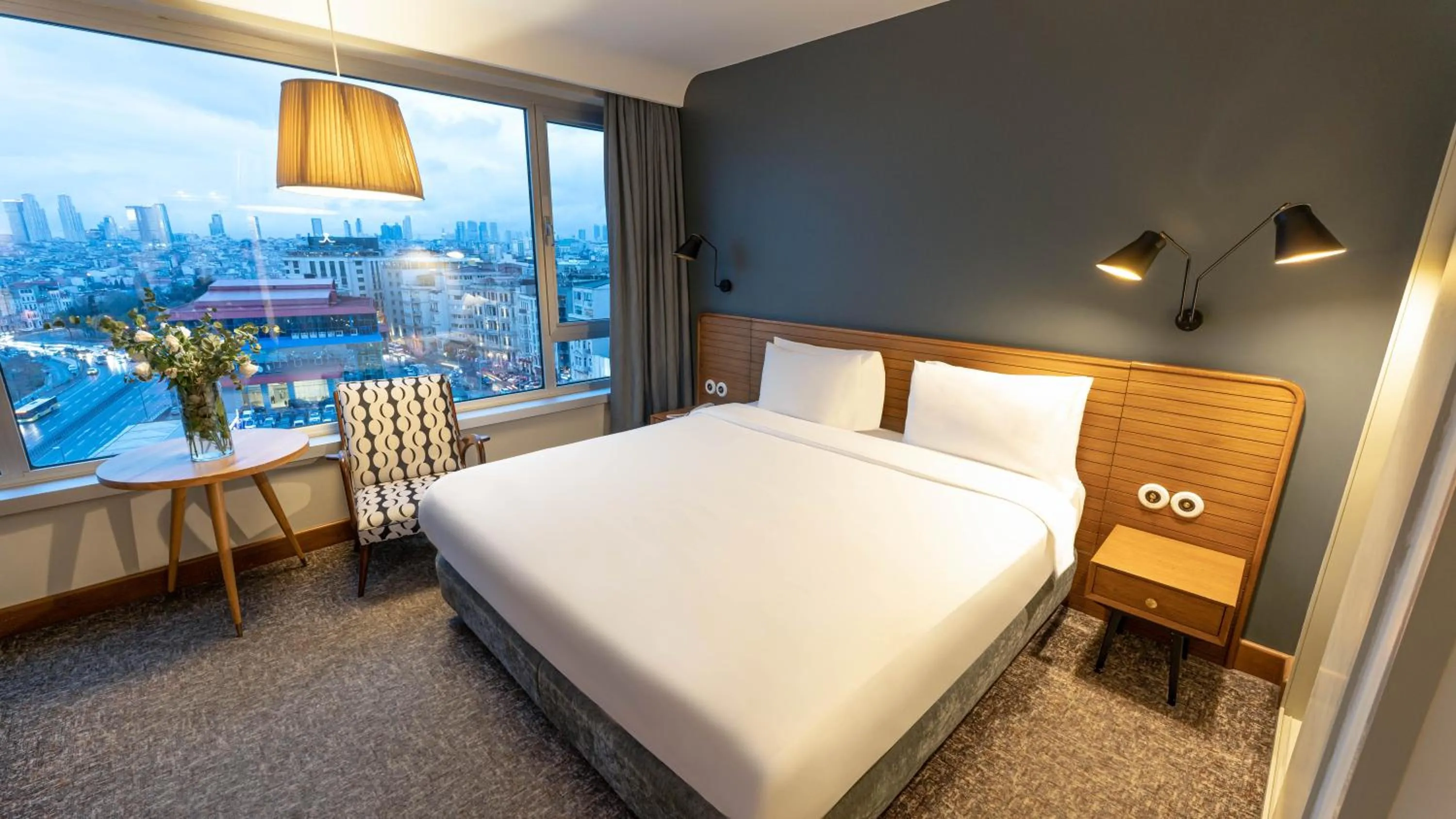 City view, Bed in The Marmara Pera