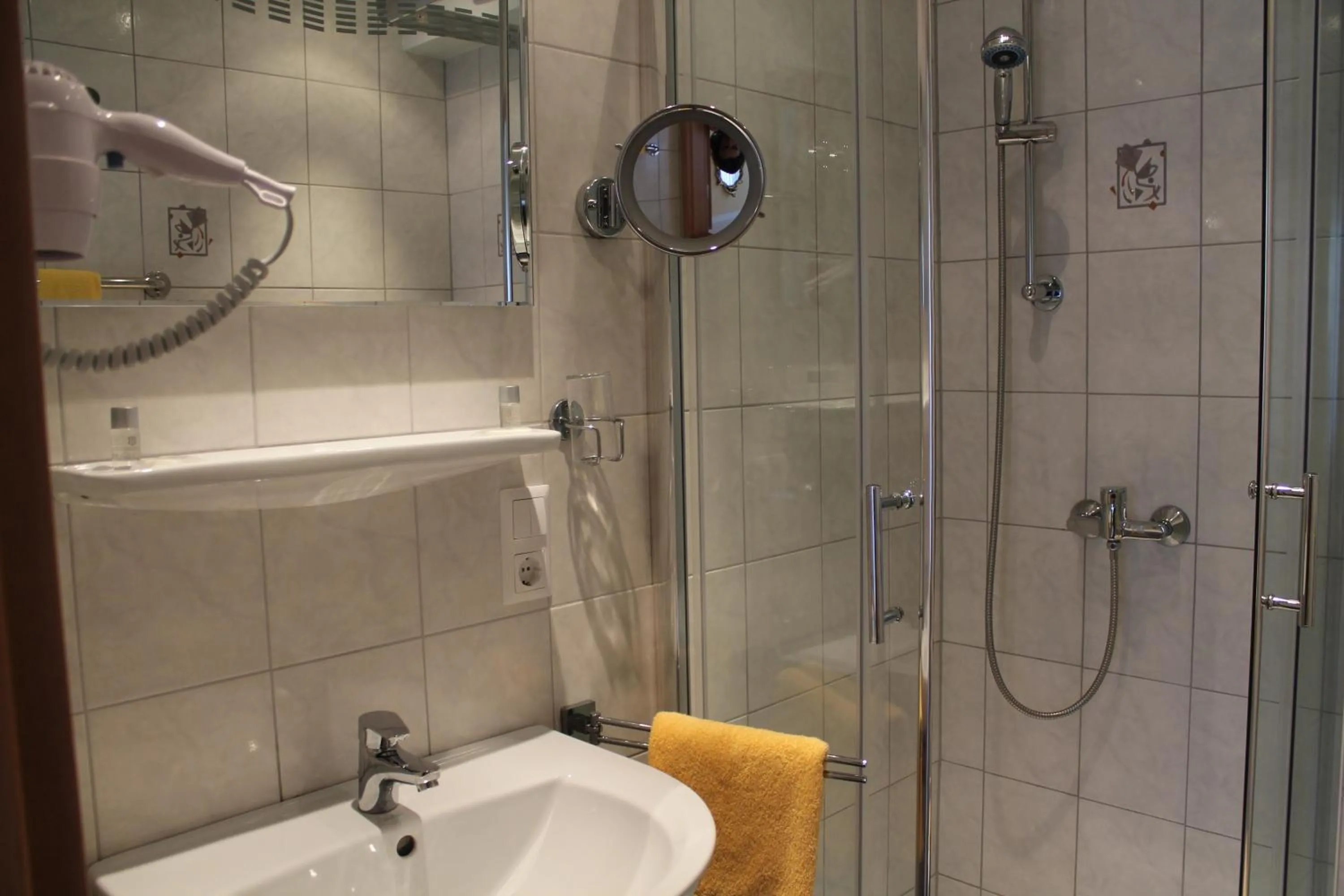 Bathroom in Hotel Brigitte