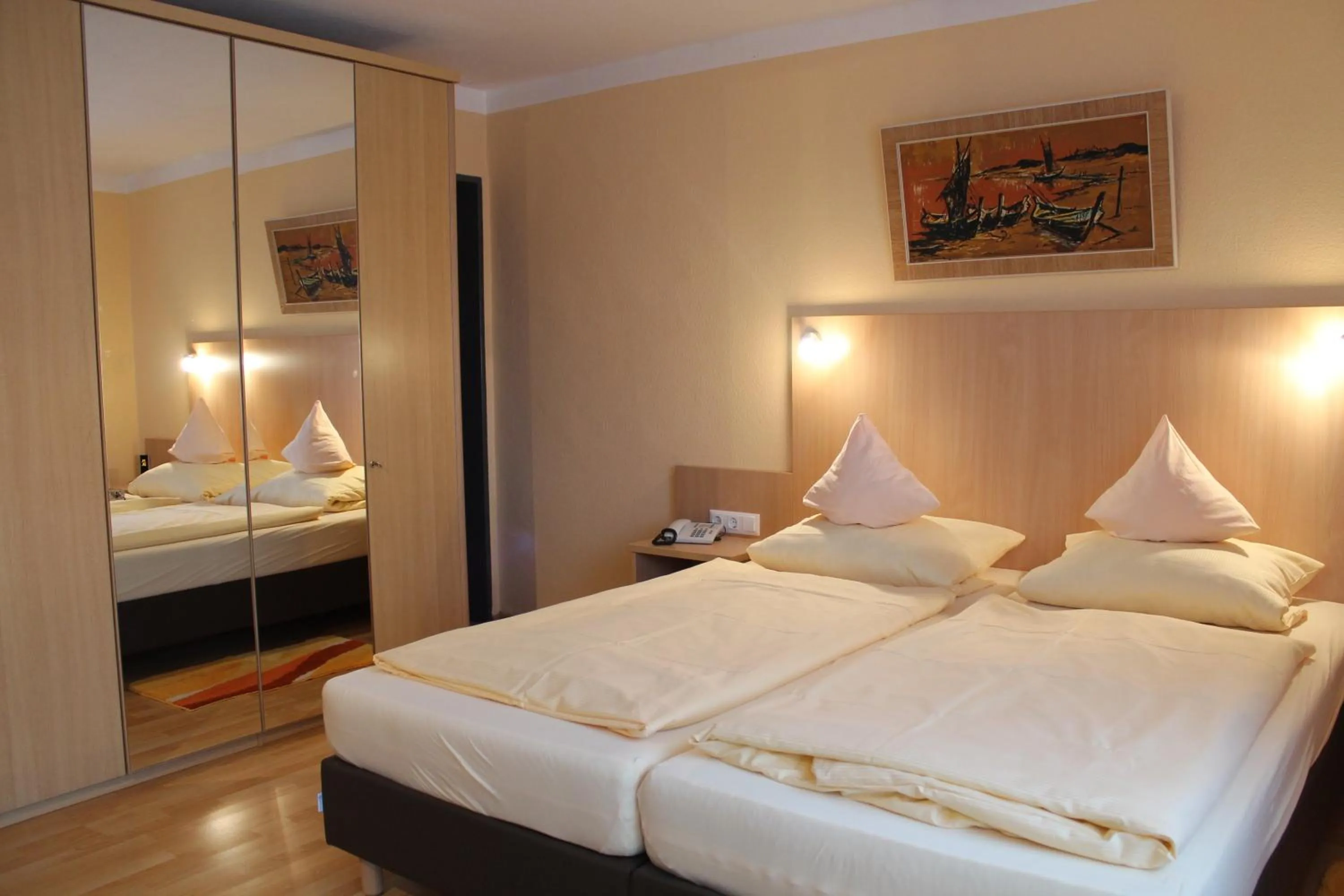 Photo of the whole room, Bed in Hotel Brigitte