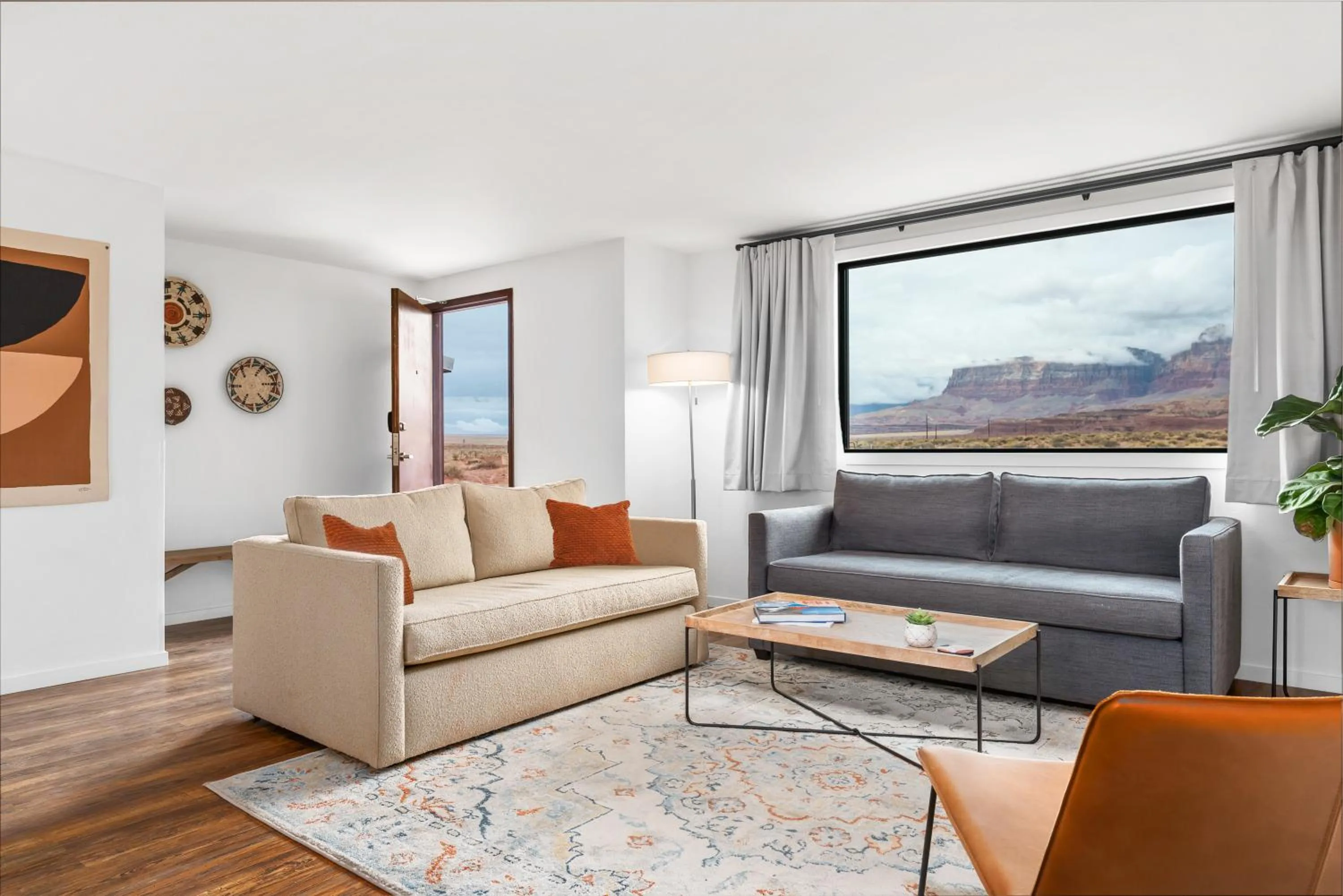 Natural landscape in Marble Canyon Lodge