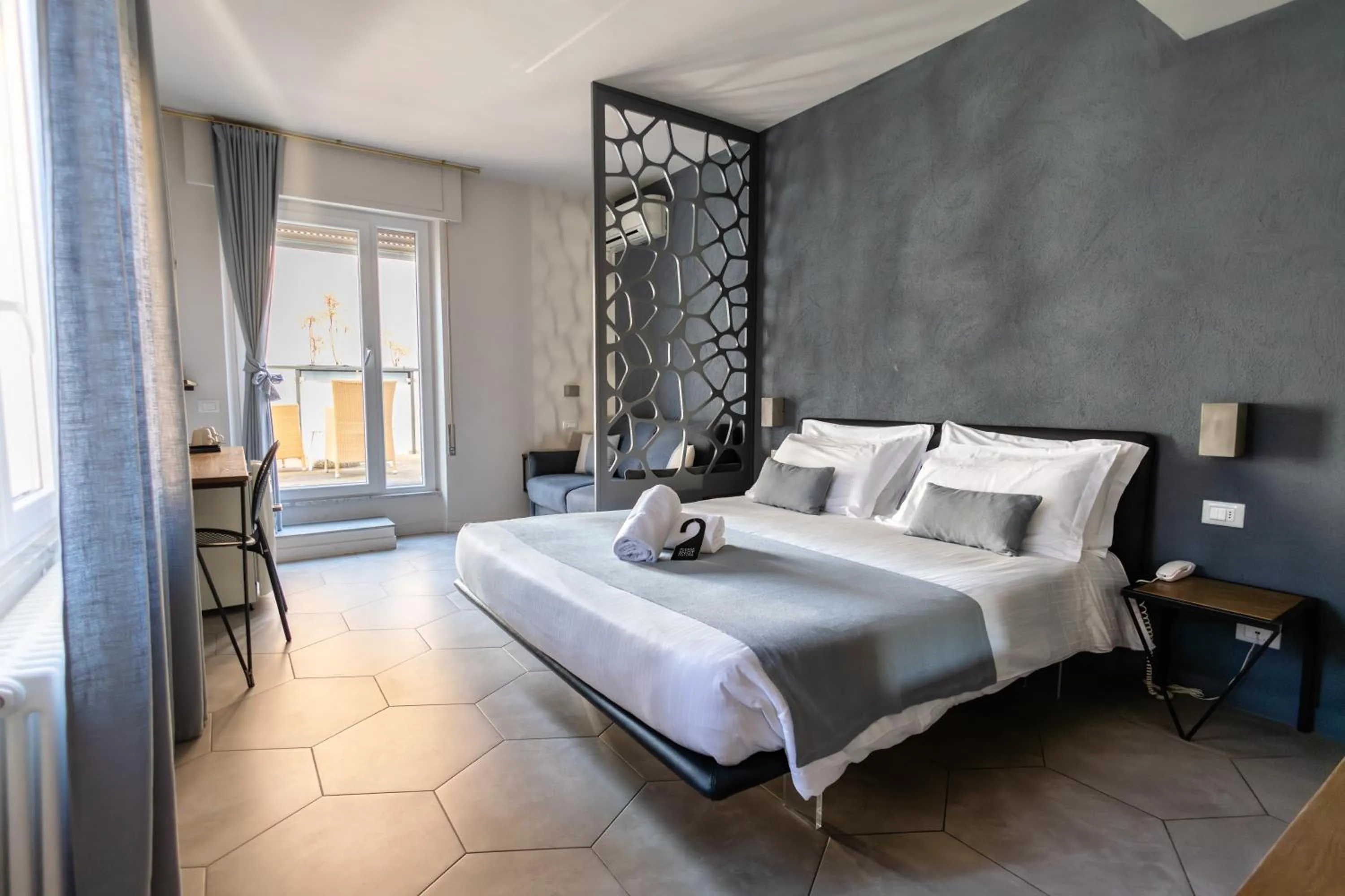 Bed in Hotel Stella Del Mare