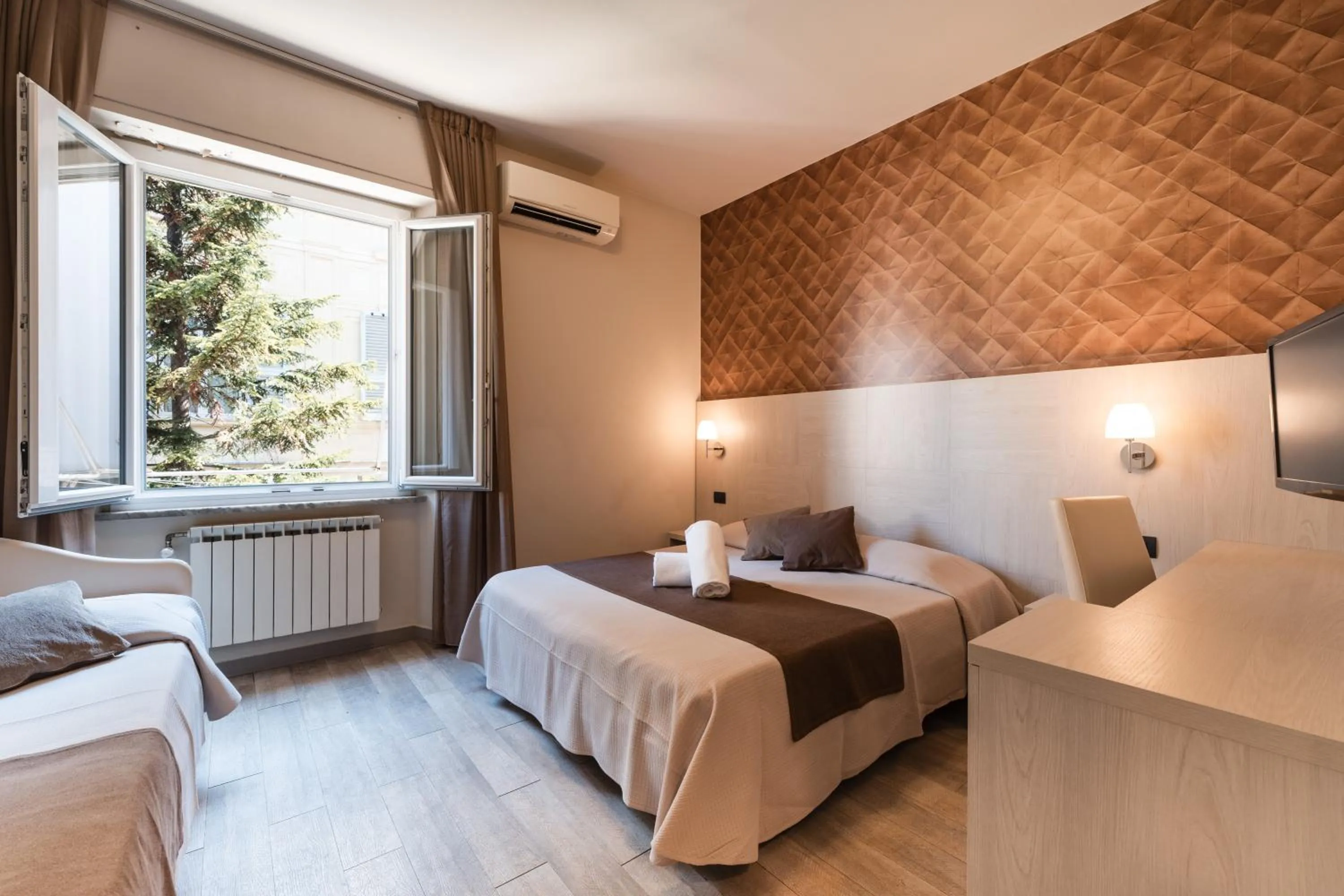 Bedroom, Bed in Hotel Stella Del Mare