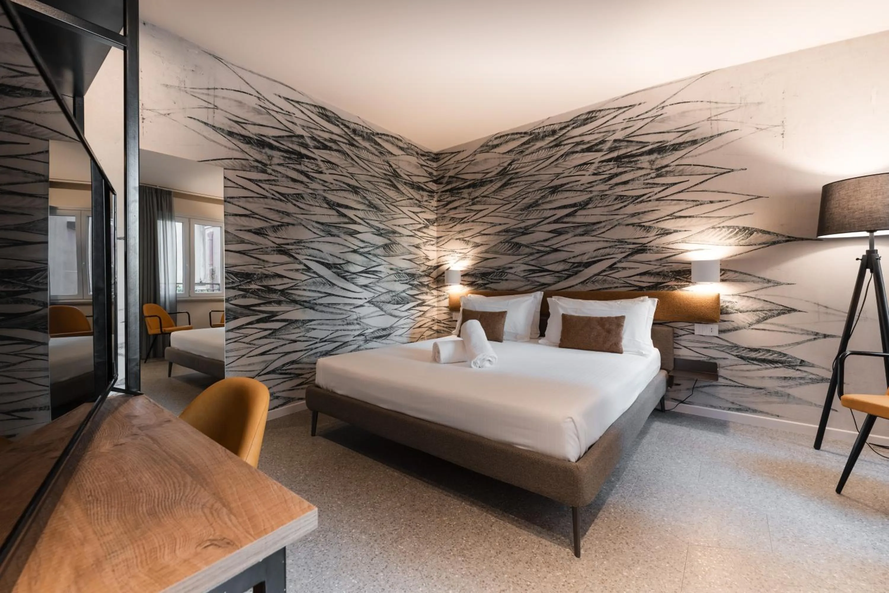 Bedroom, Bed in Hotel Stella Del Mare