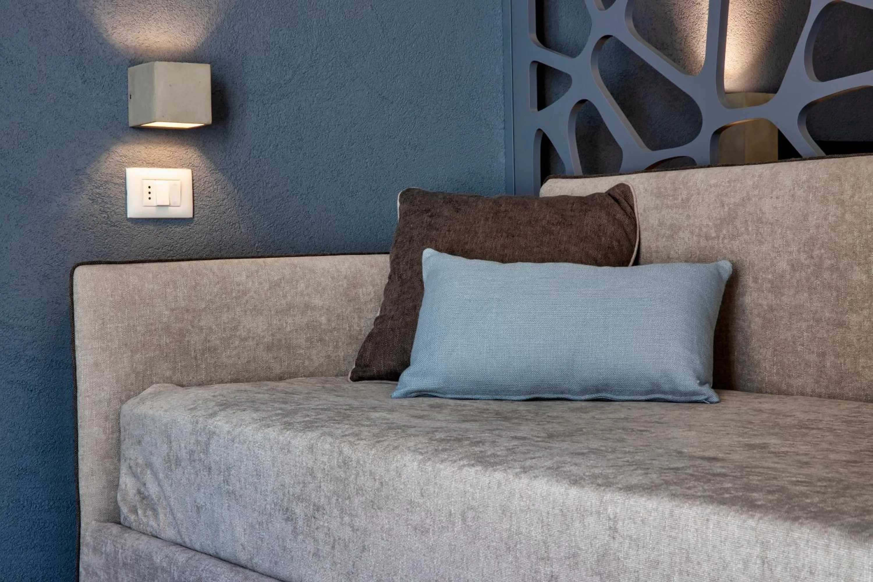 Seating area, Bed in Hotel Stella Del Mare