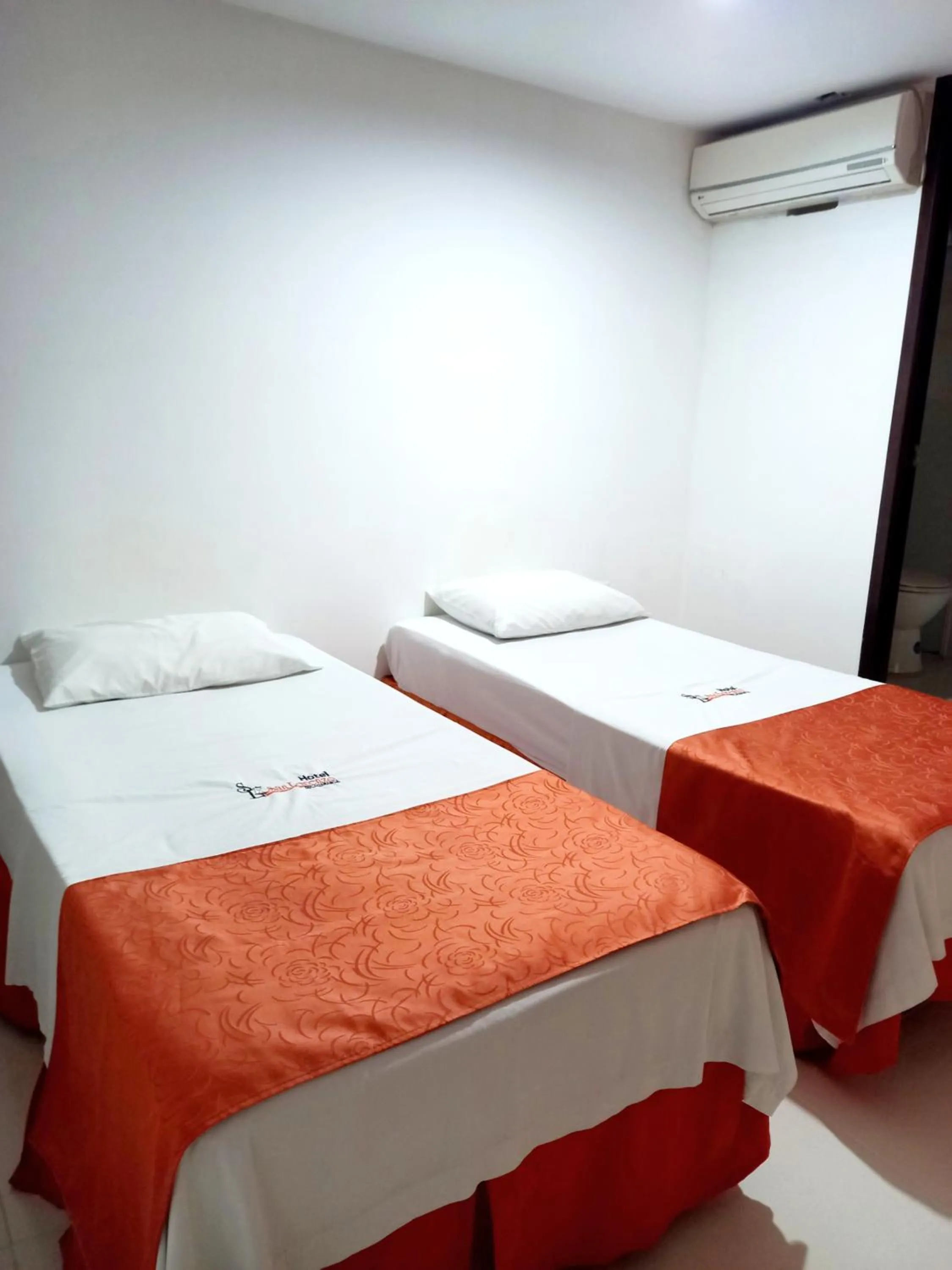 Bed in Hotel San Lorenzo