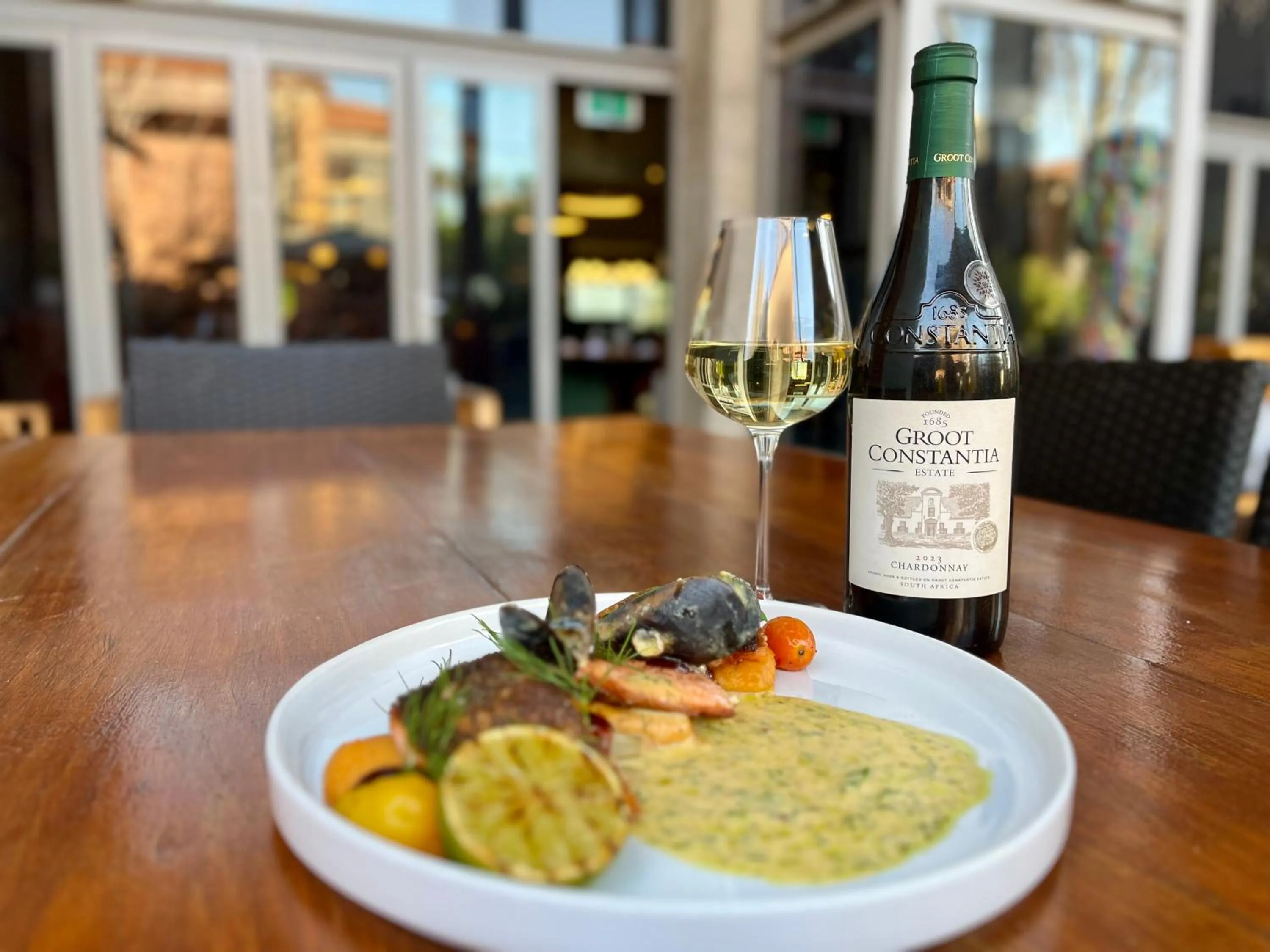 Restaurant/places to eat in Menlyn Boutique Hotel