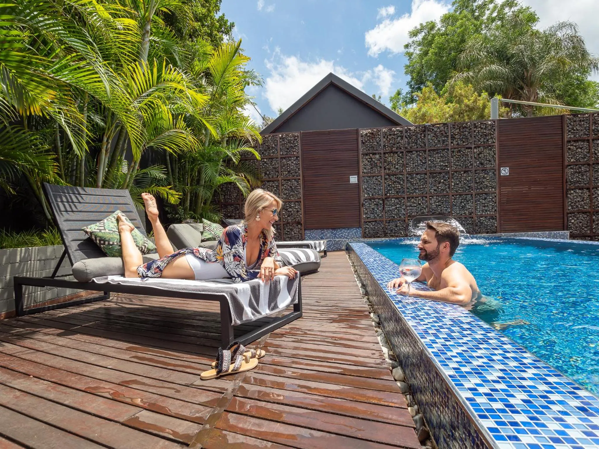 Swimming pool in Menlyn Boutique Hotel