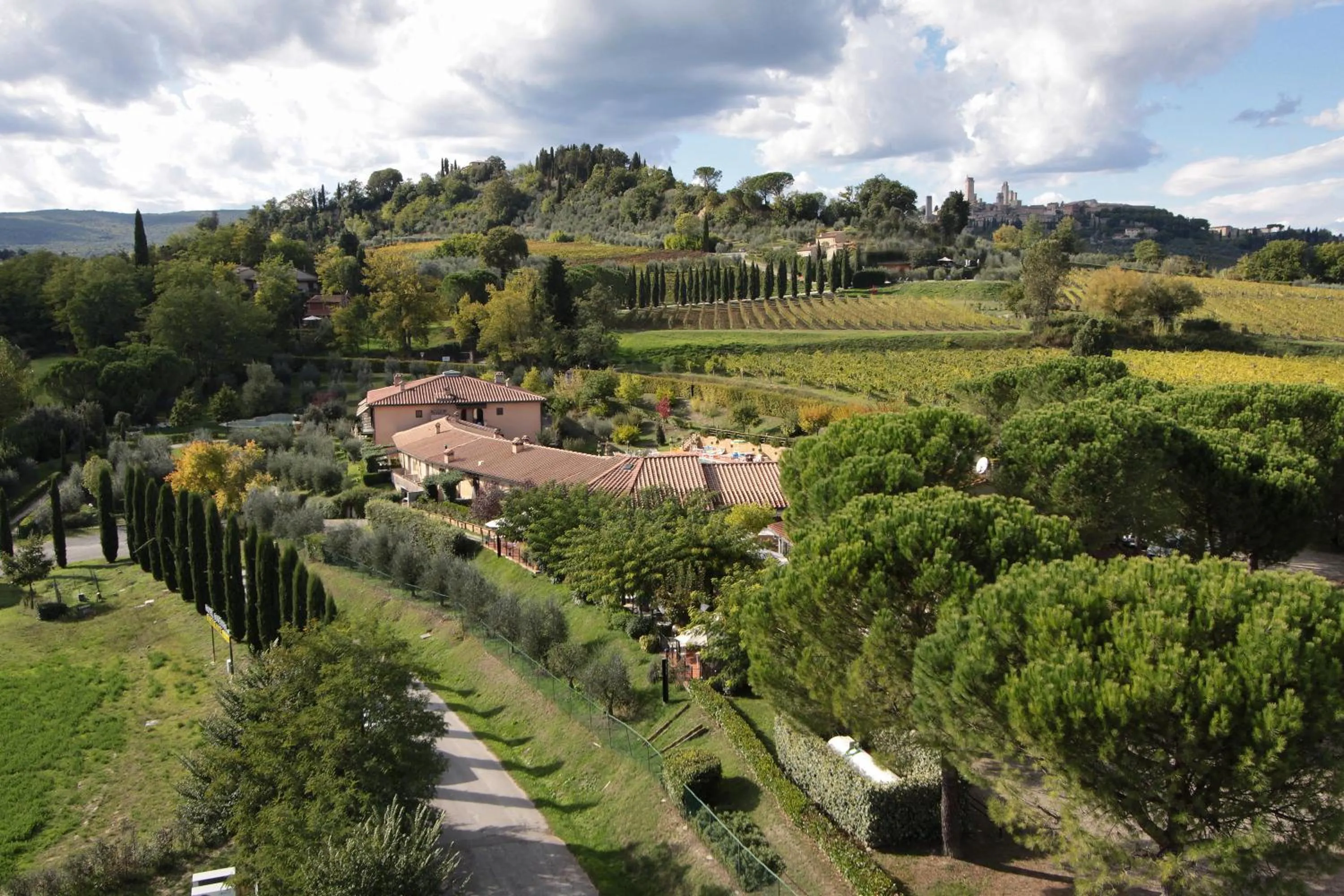Bird's eye view in Hotel Sovestro