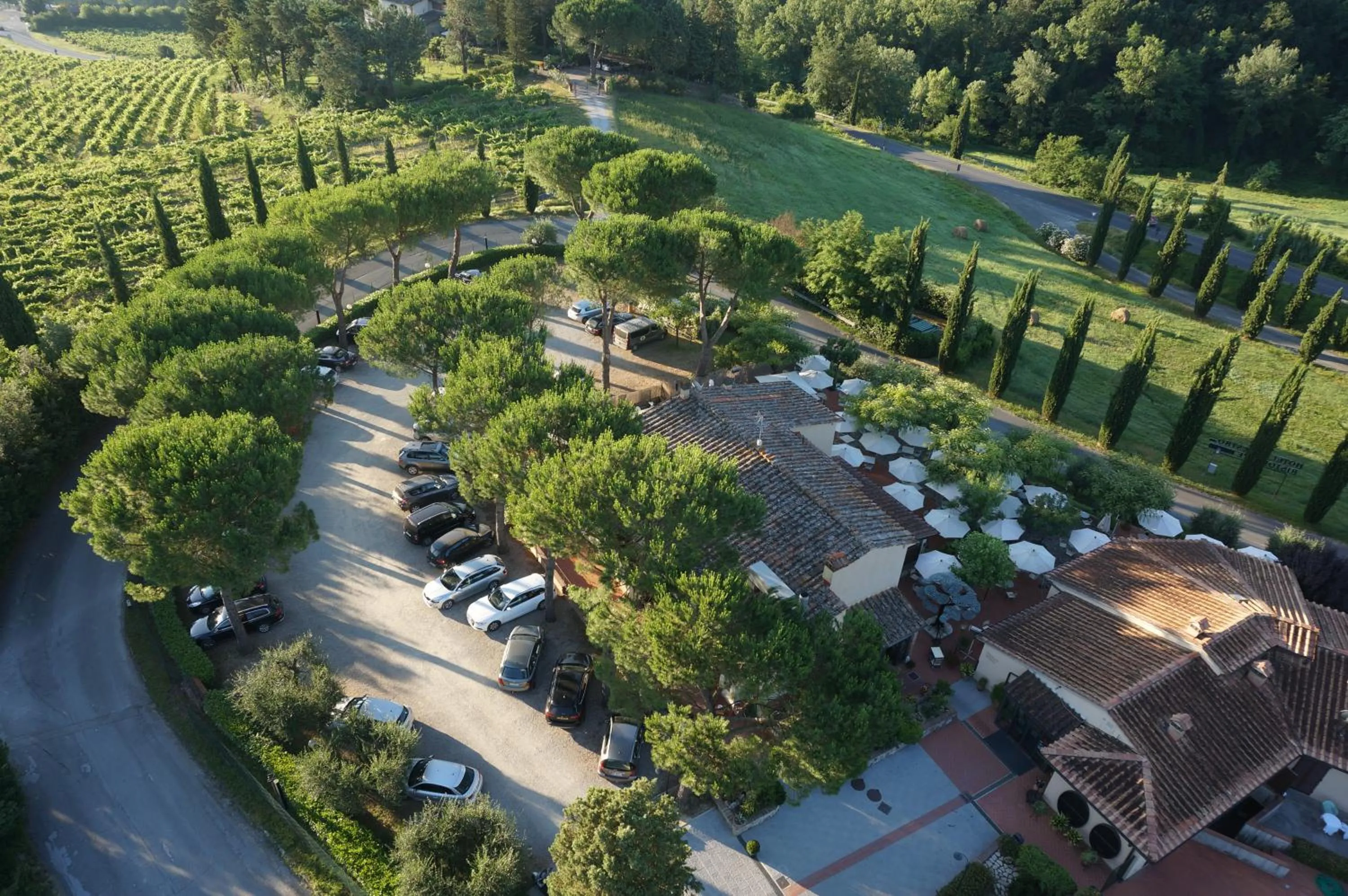 Bird's eye view in Hotel Sovestro