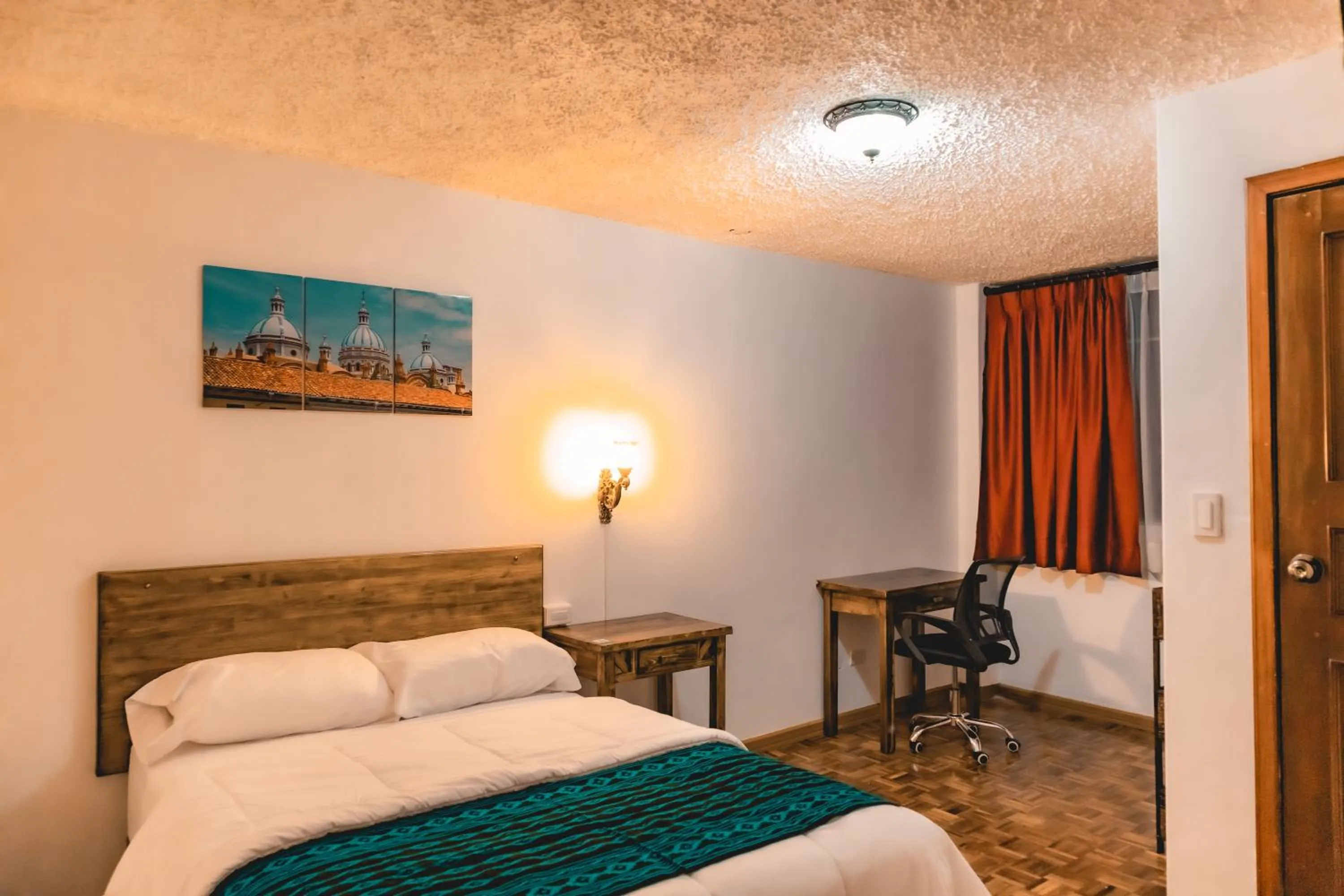 Bed in Hotel El Morlaco