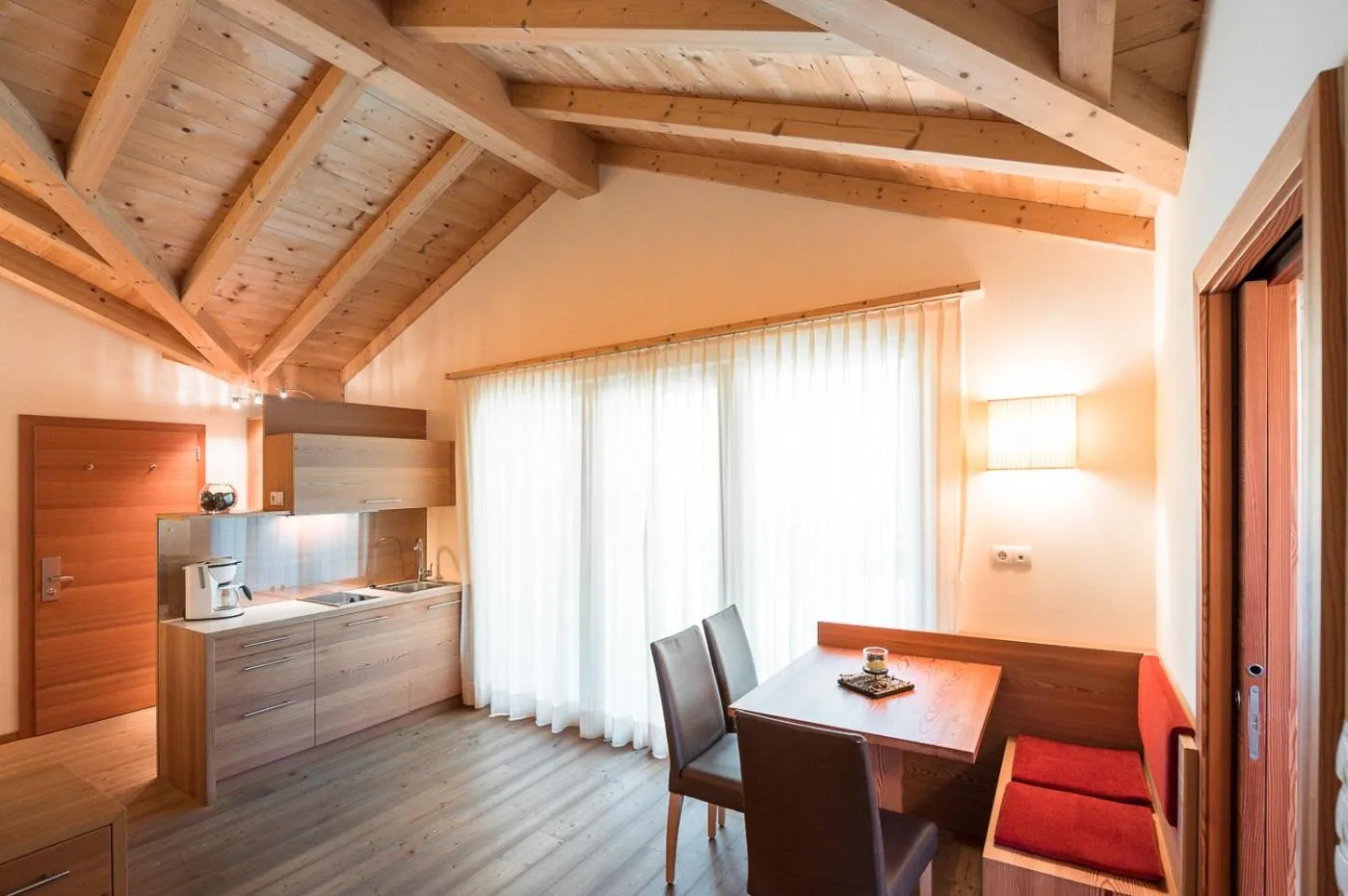 Kitchen or kitchenette in Guesthouse St Nikolaus