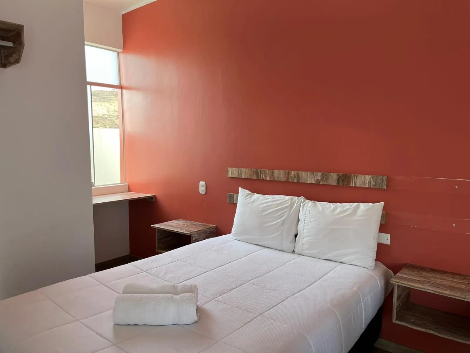 Bed in La Estancia Hotel Ica