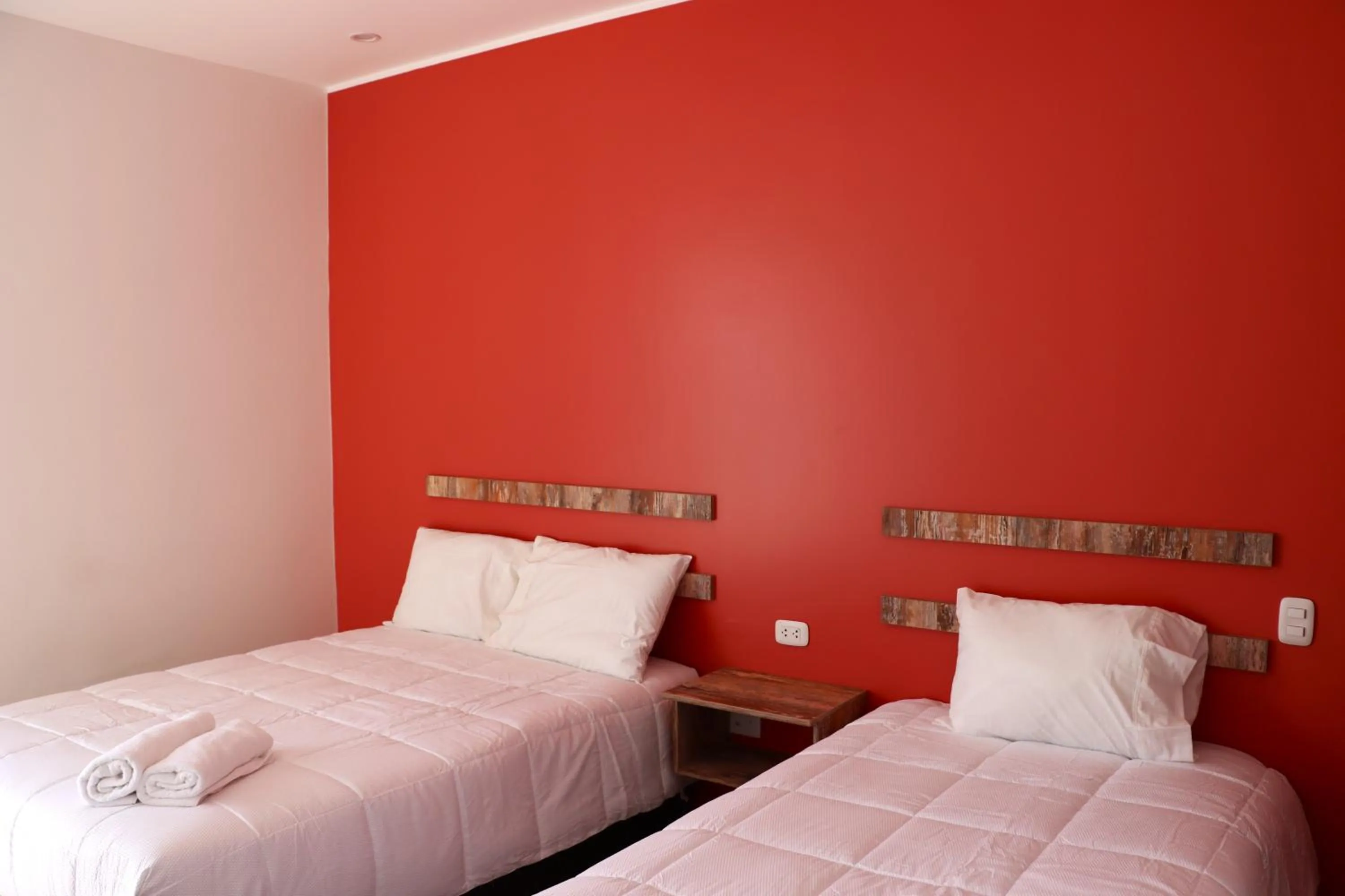 Bed in La Estancia Hotel Ica