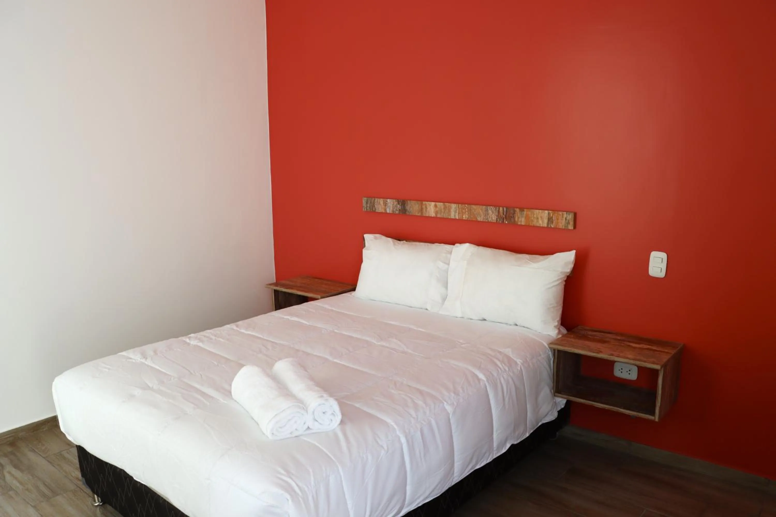 Bed in La Estancia Hotel Ica