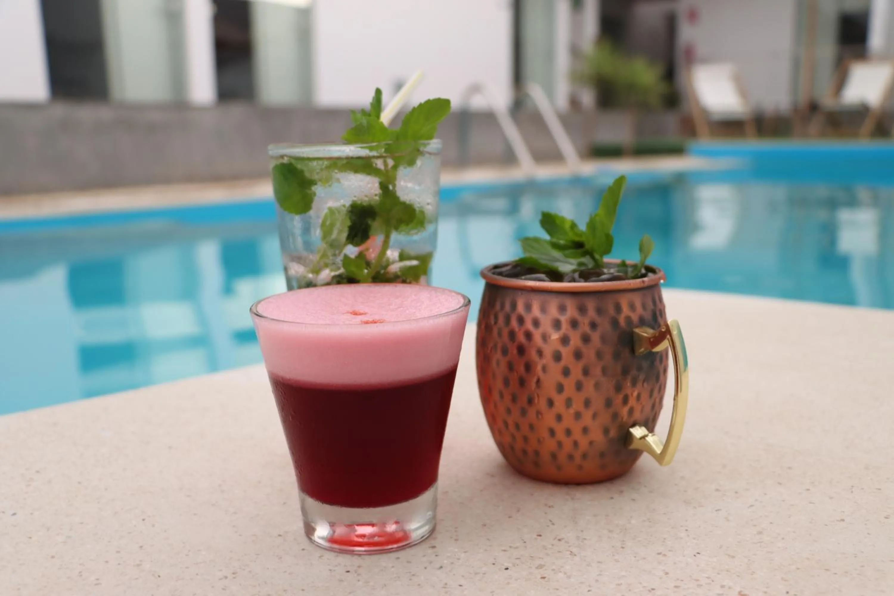 Drinks in La Estancia Hotel Ica