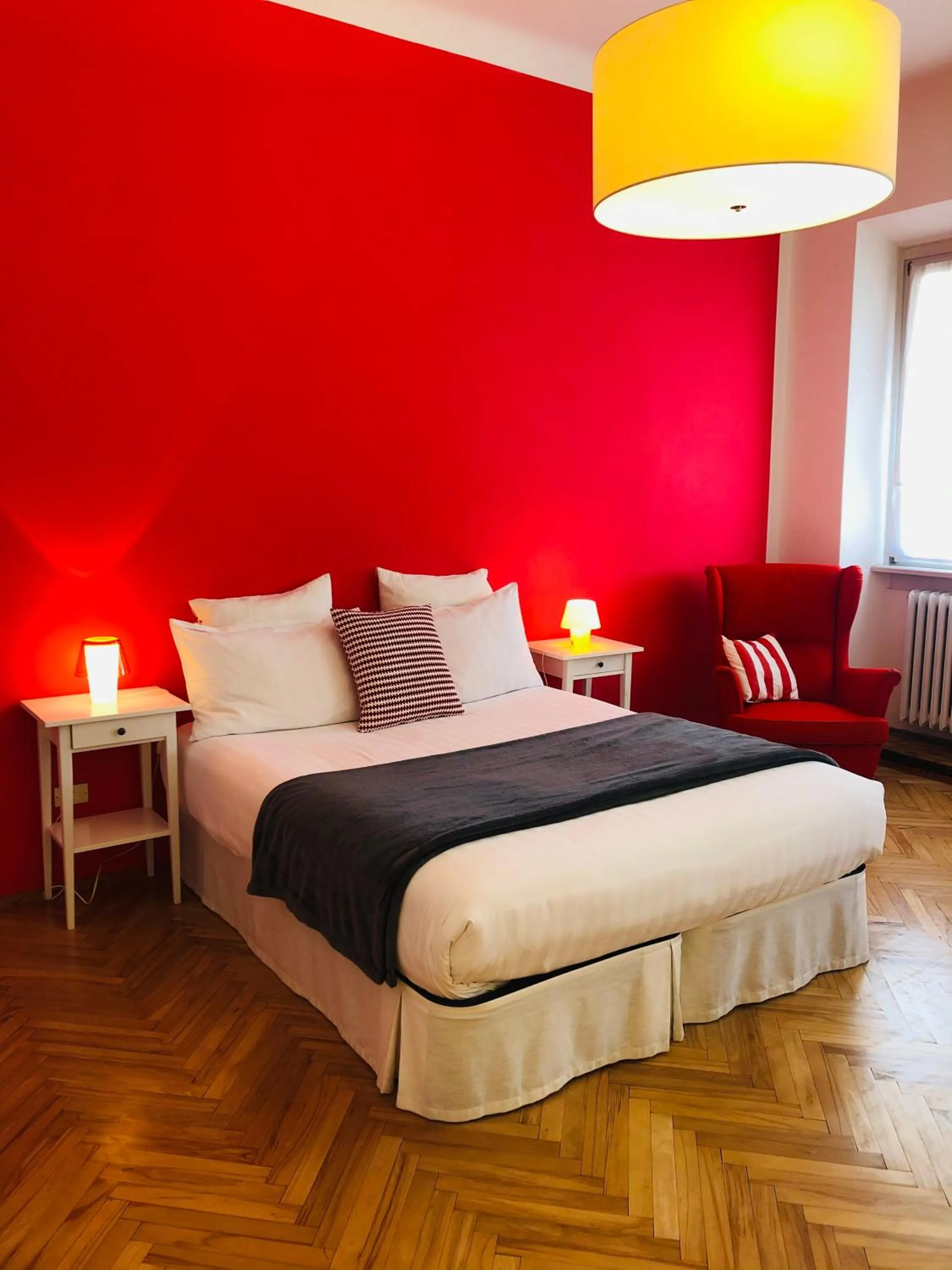 Decorative detail, Bed in Al Cavour 34