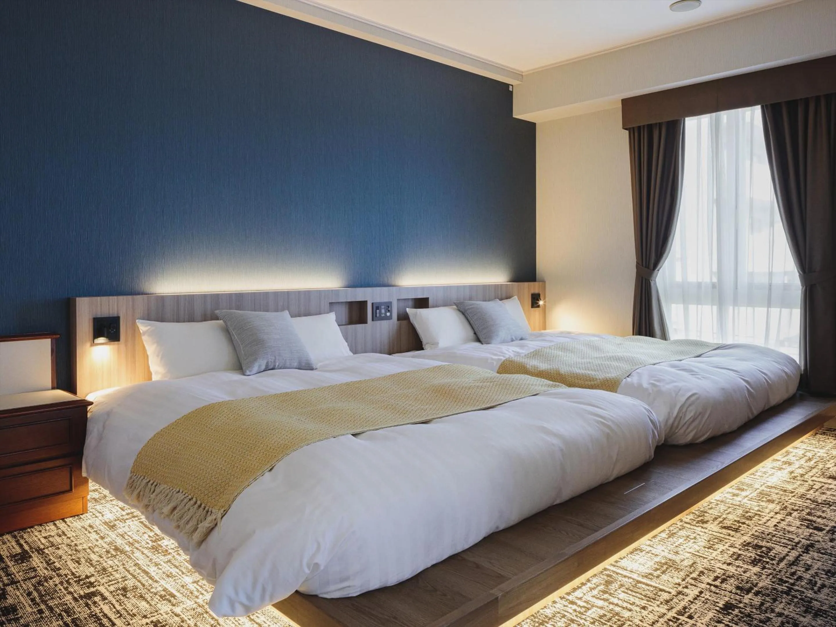 Bed in Gran Palette Hakodate