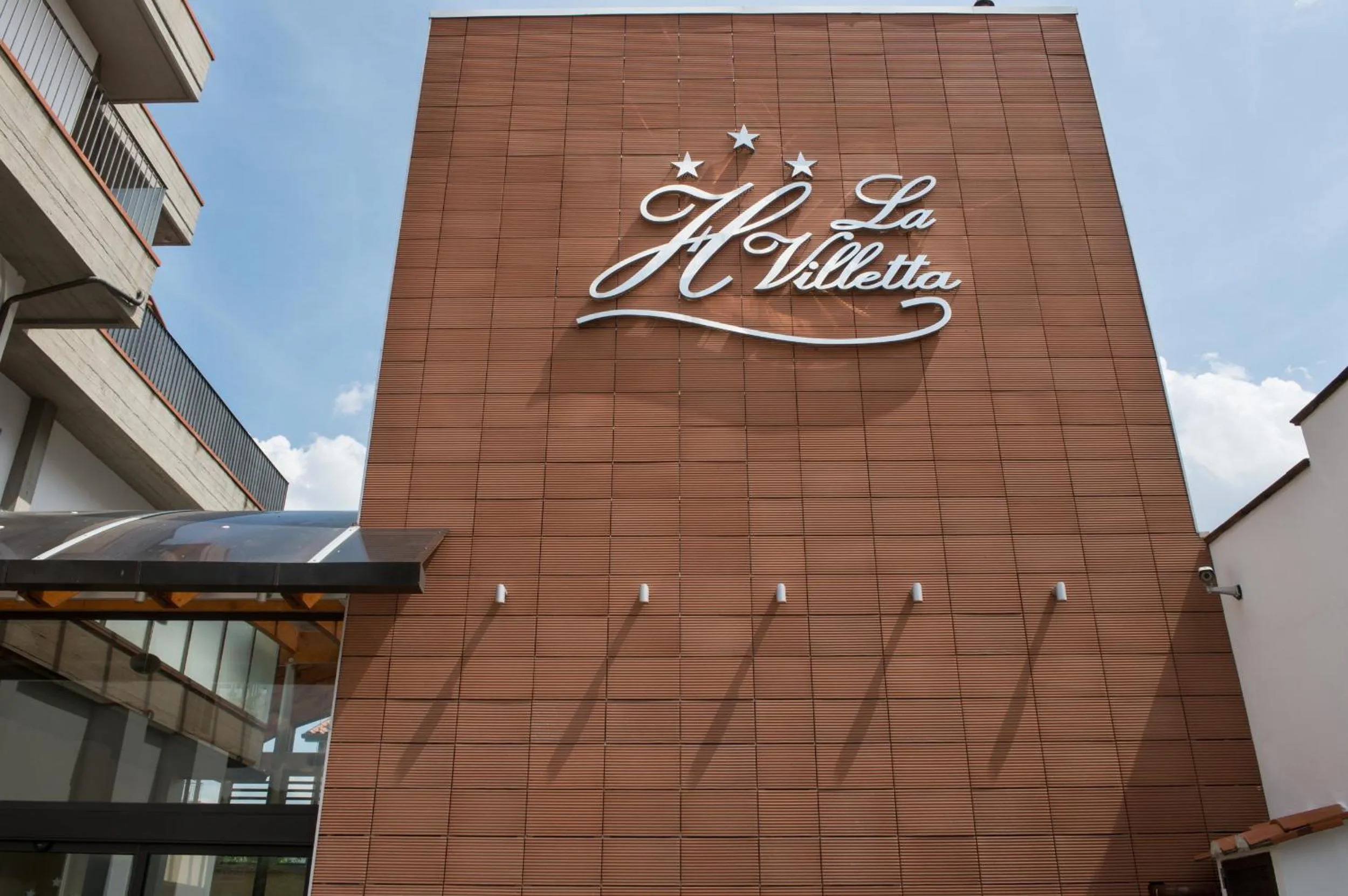 Facade/entrance in Hotel La Villetta