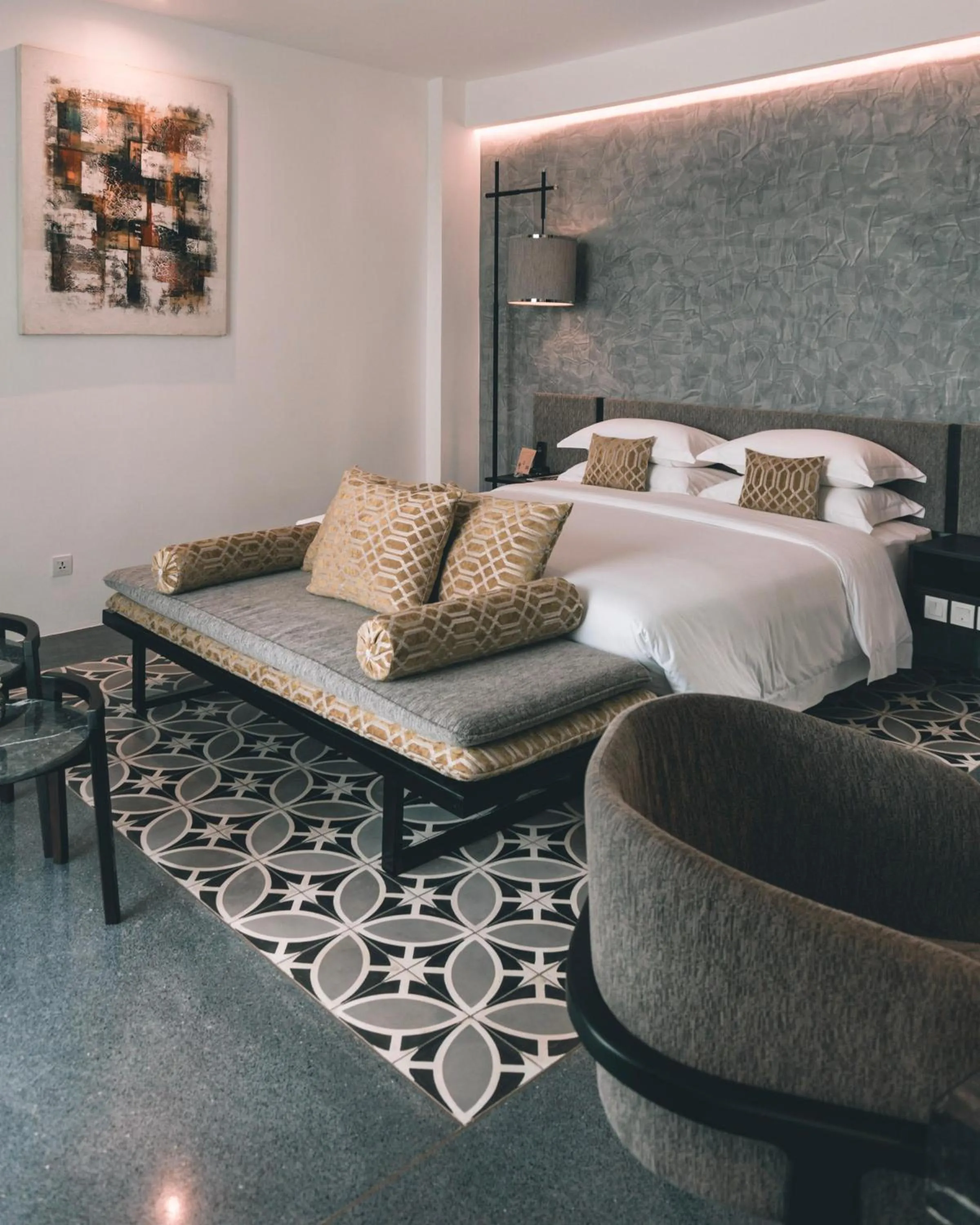 Photo of the whole room, Bed in Hotel Vellita Siem reap