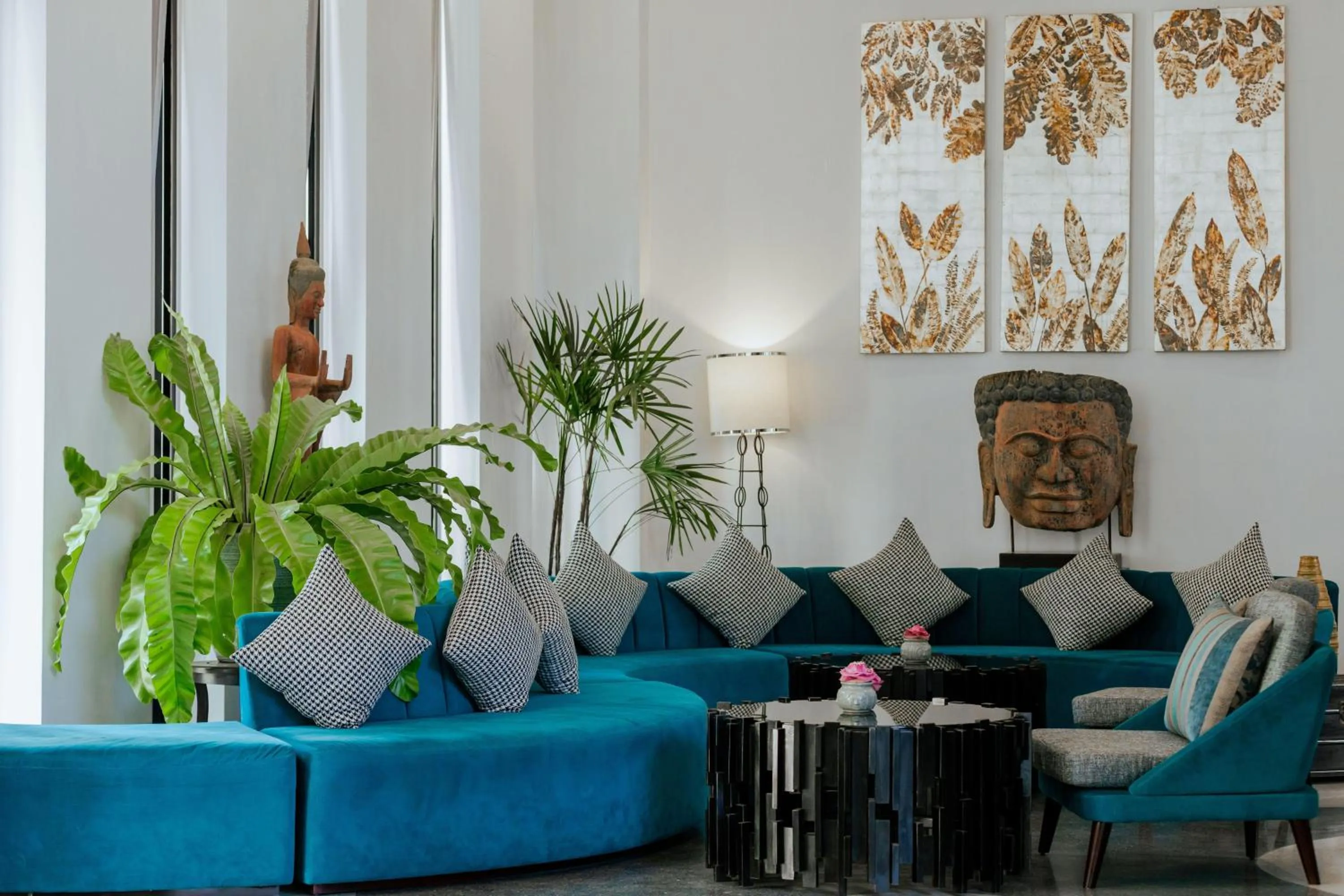 Lobby or reception in Hotel Vellita Siem reap