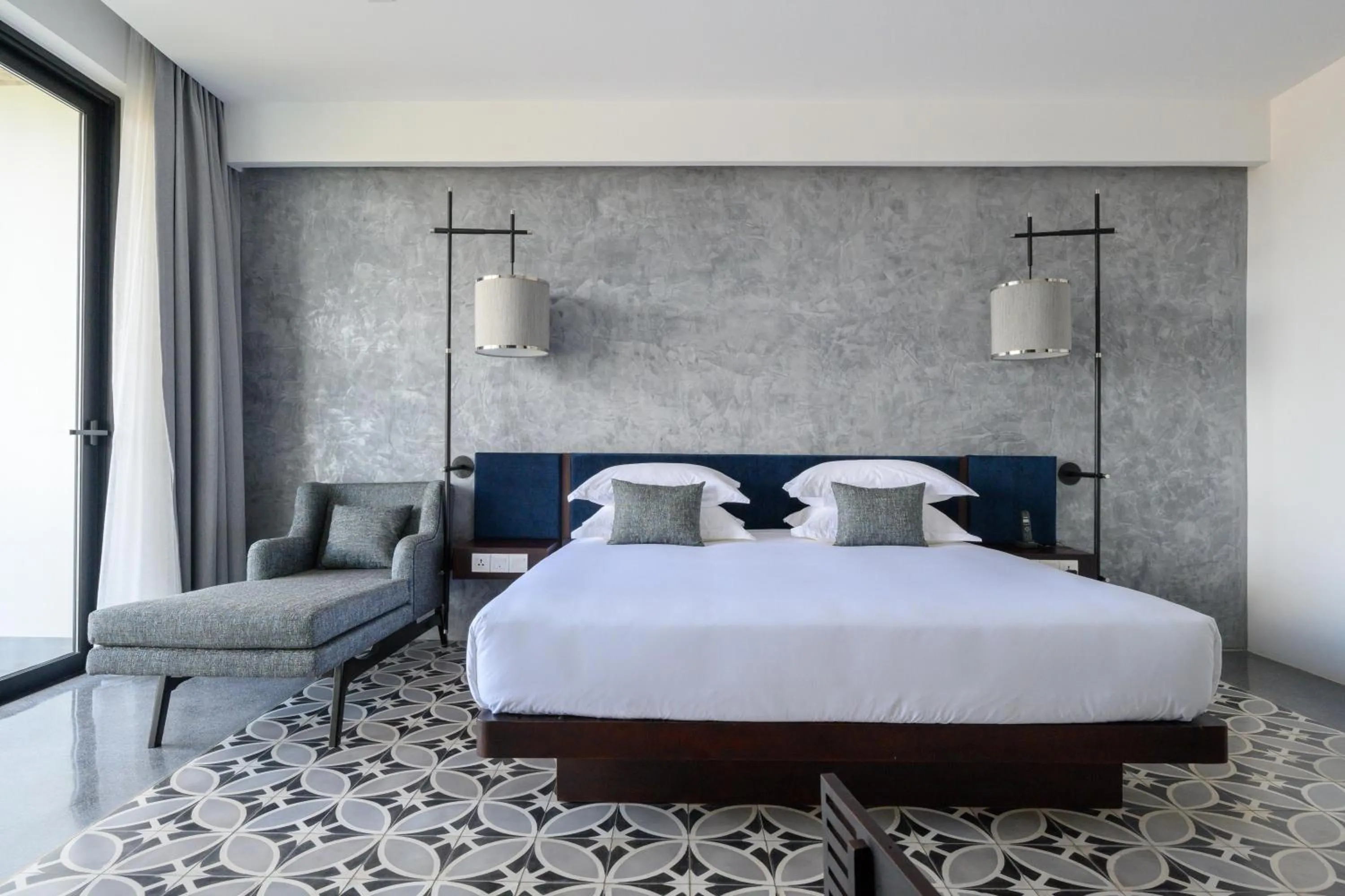 Photo of the whole room, Bed in Hotel Vellita Siem reap