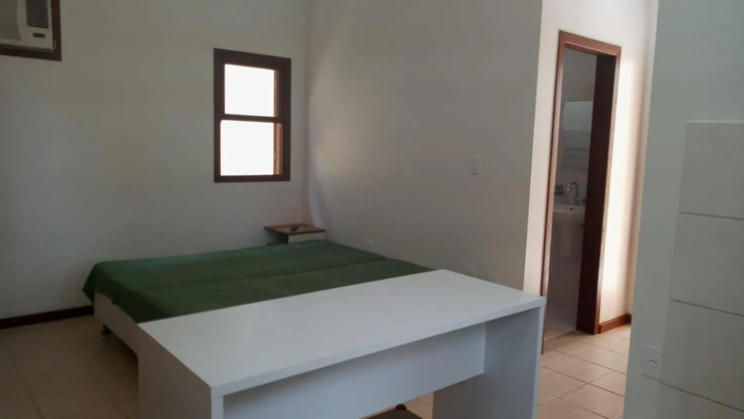 View (from property/room), Bed in Pousada Santo Sol