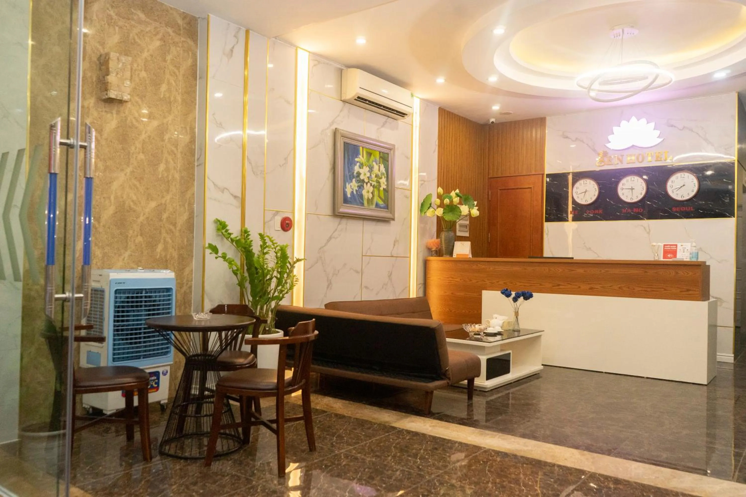 Lobby or reception in Sen Hotel My Dinh Song Da 미딩