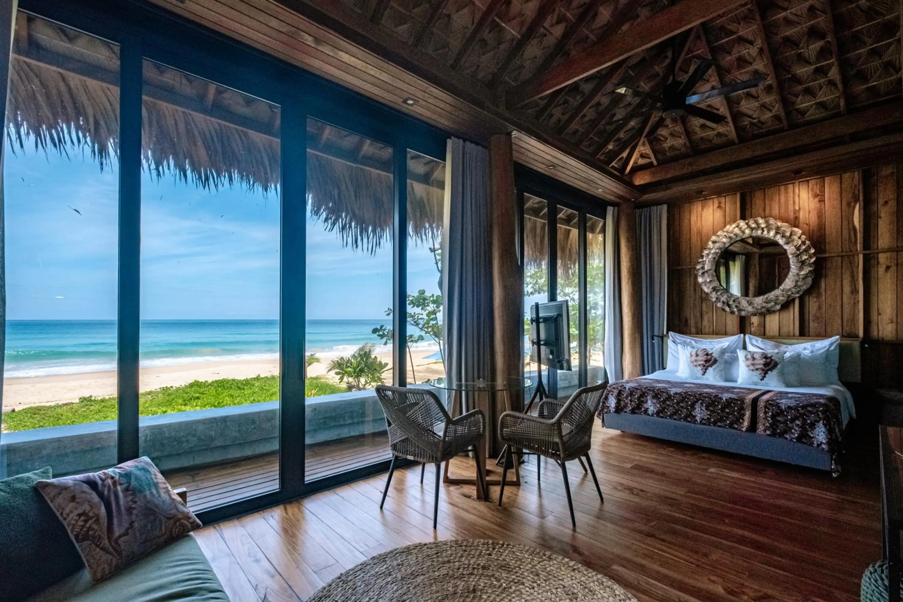 View (from property/room), Bed in Sealord Naithon Beachfront Villa