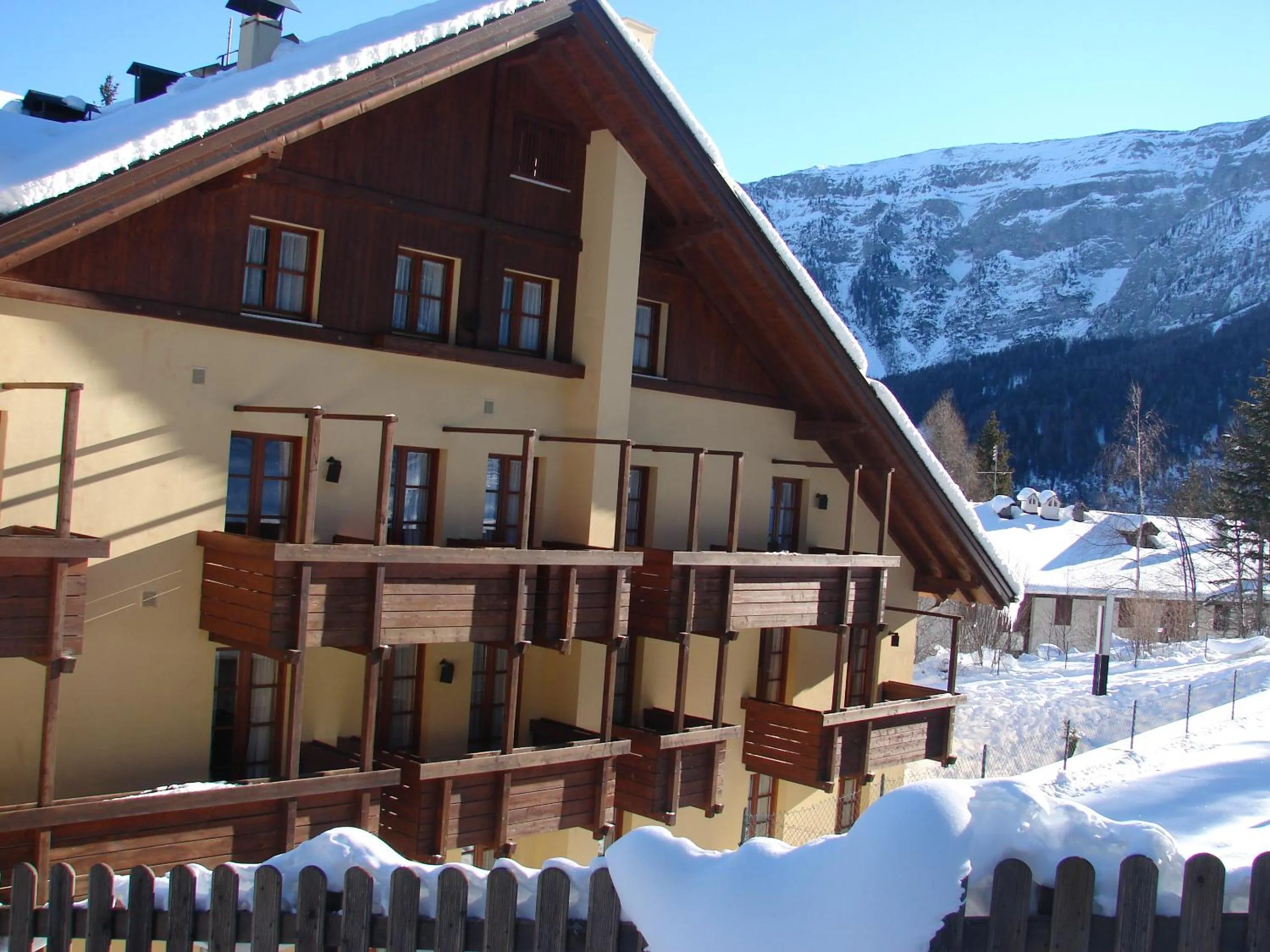 Property building in Nevesole Folgarida Resort Aparthotel
