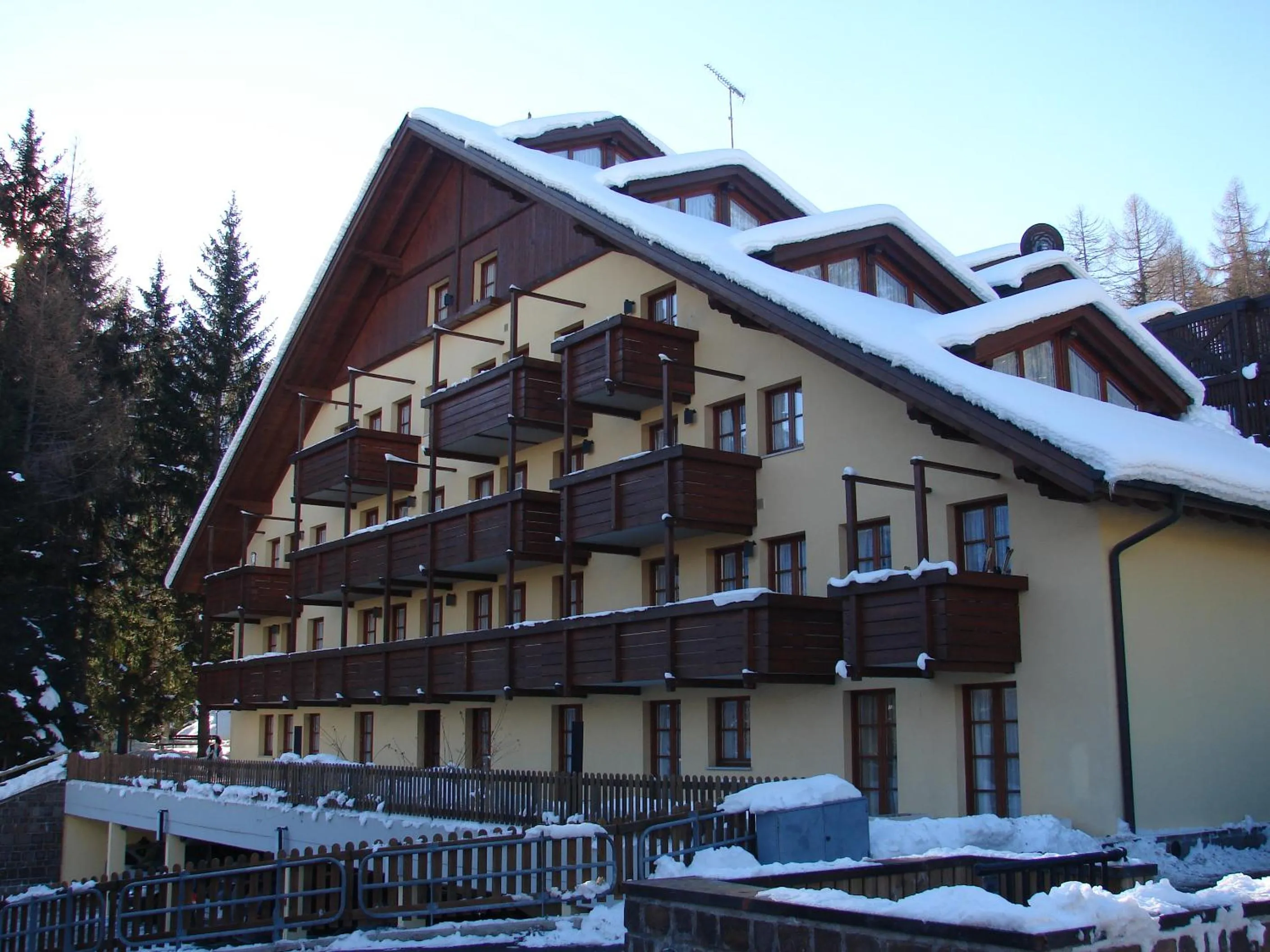 Property building in Nevesole Folgarida Resort Aparthotel