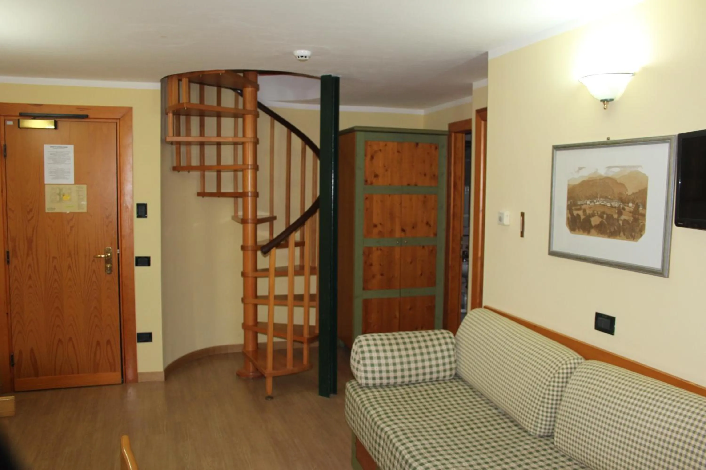 Living room in Nevesole Folgarida Resort Aparthotel