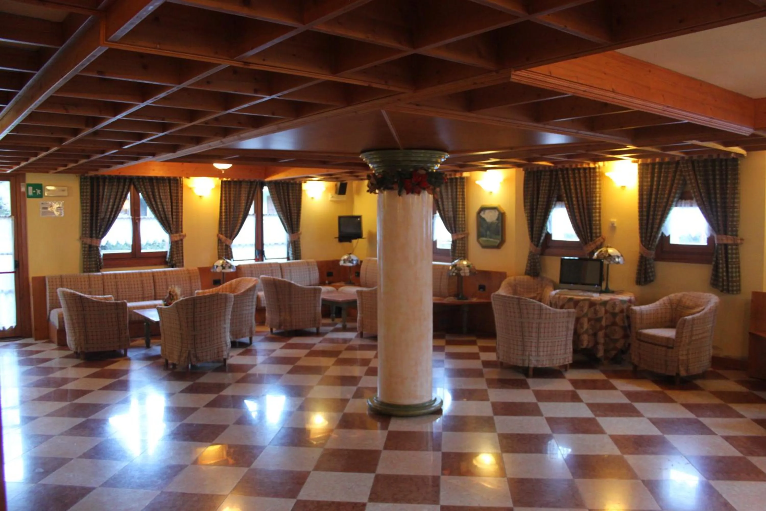 Lobby or reception in Nevesole Folgarida Resort Aparthotel