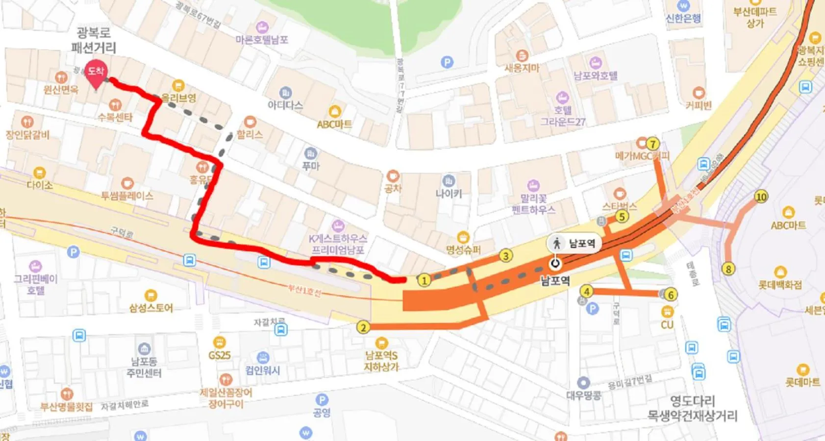 Location in Bay 202 Hotel