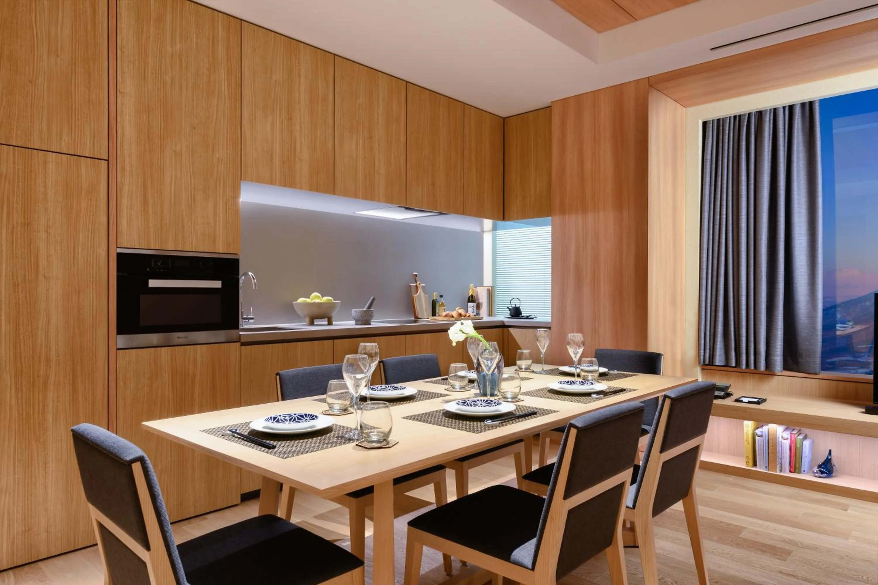 Dining area in Setsu Niseko