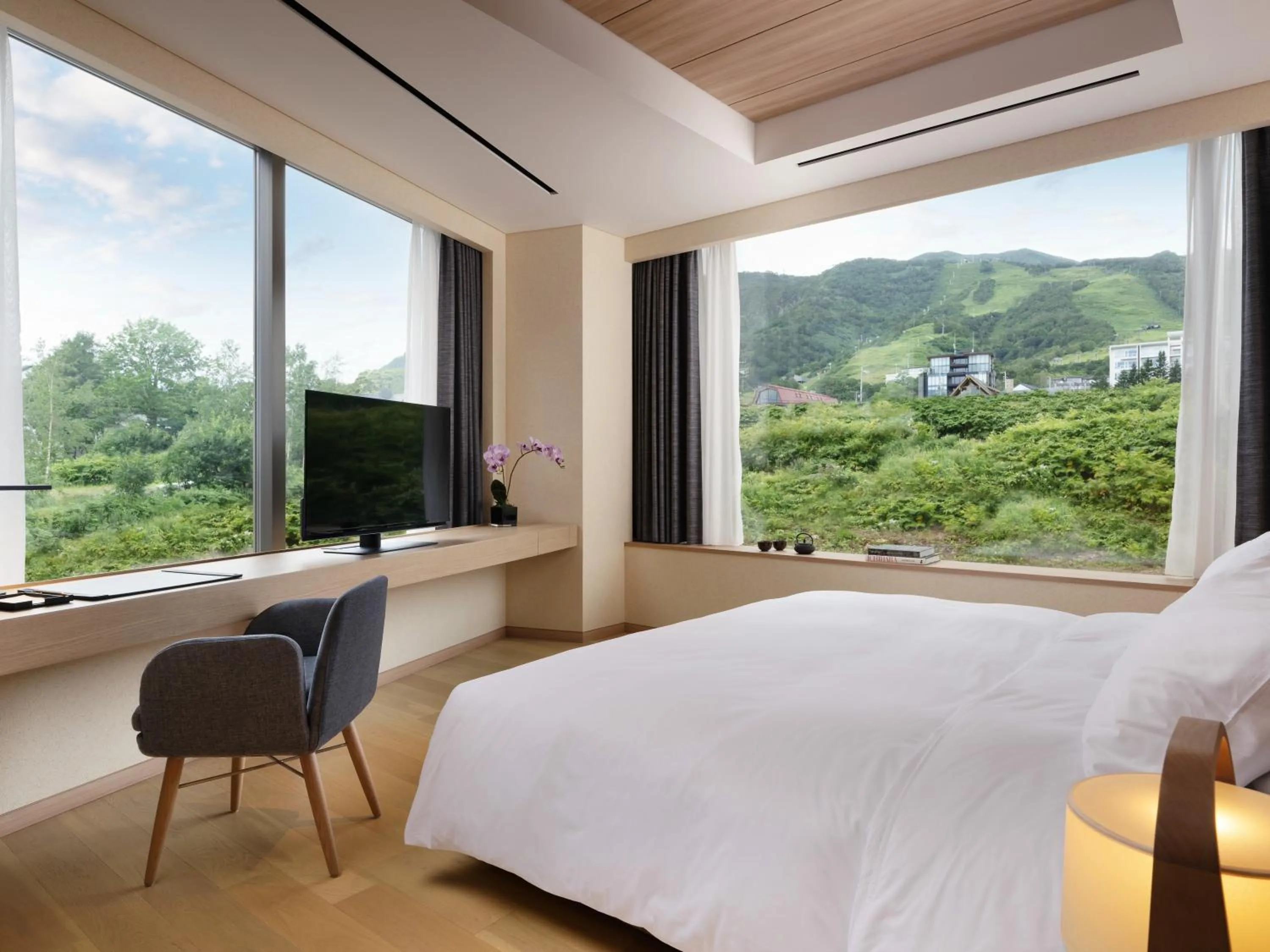 Bedroom, Bed in Setsu Niseko