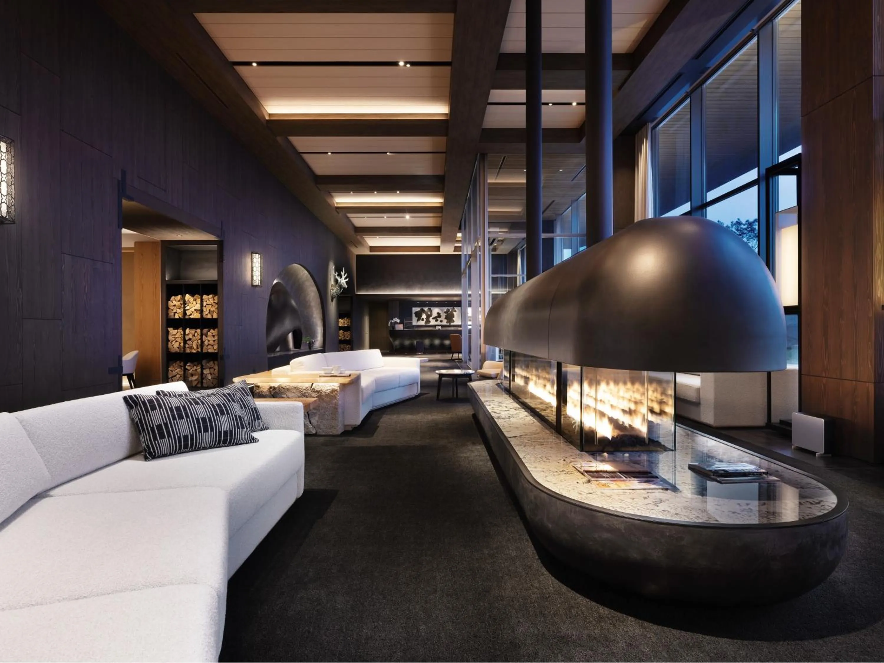 Lobby or reception in Setsu Niseko