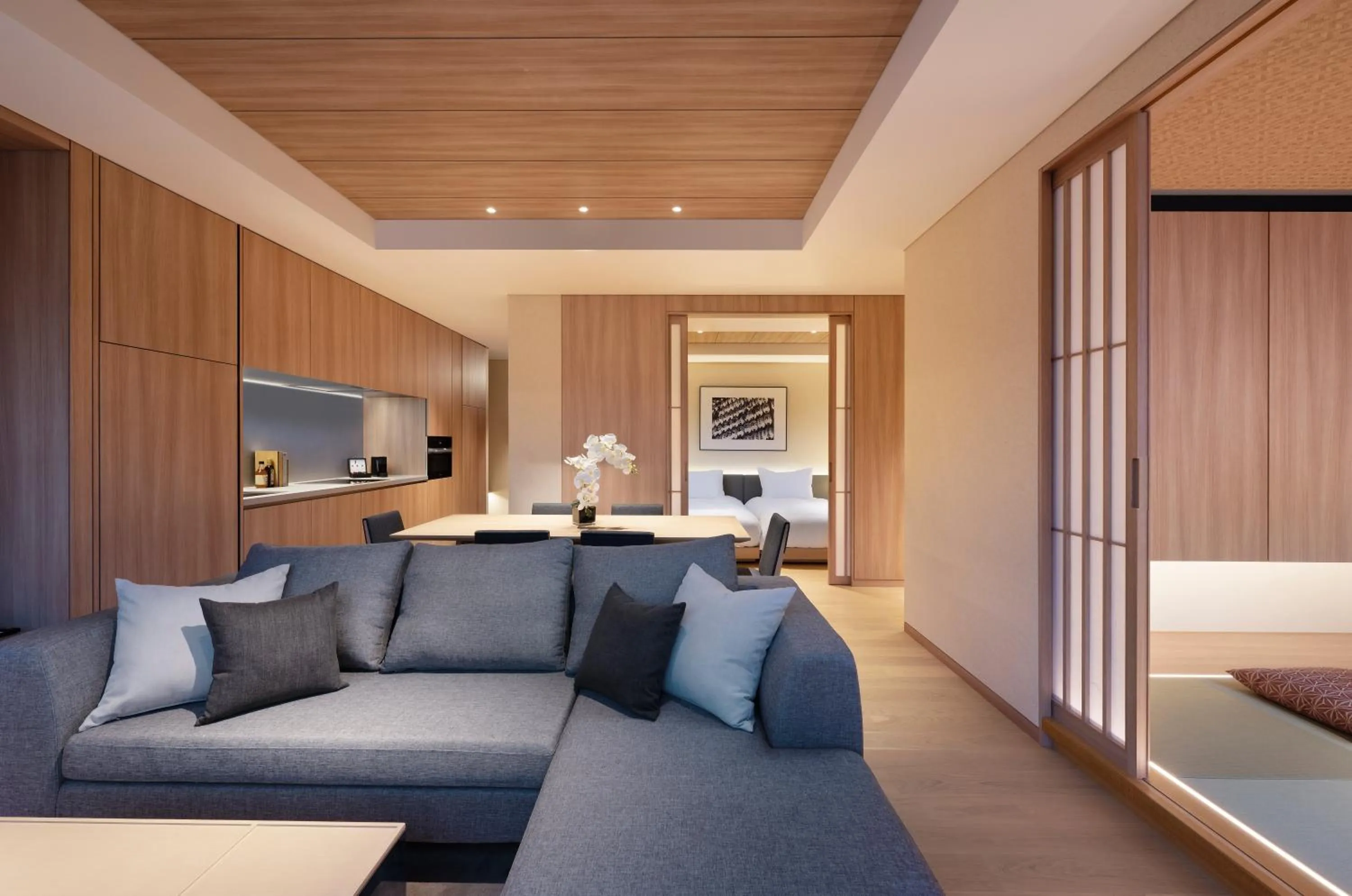 Living room in Setsu Niseko