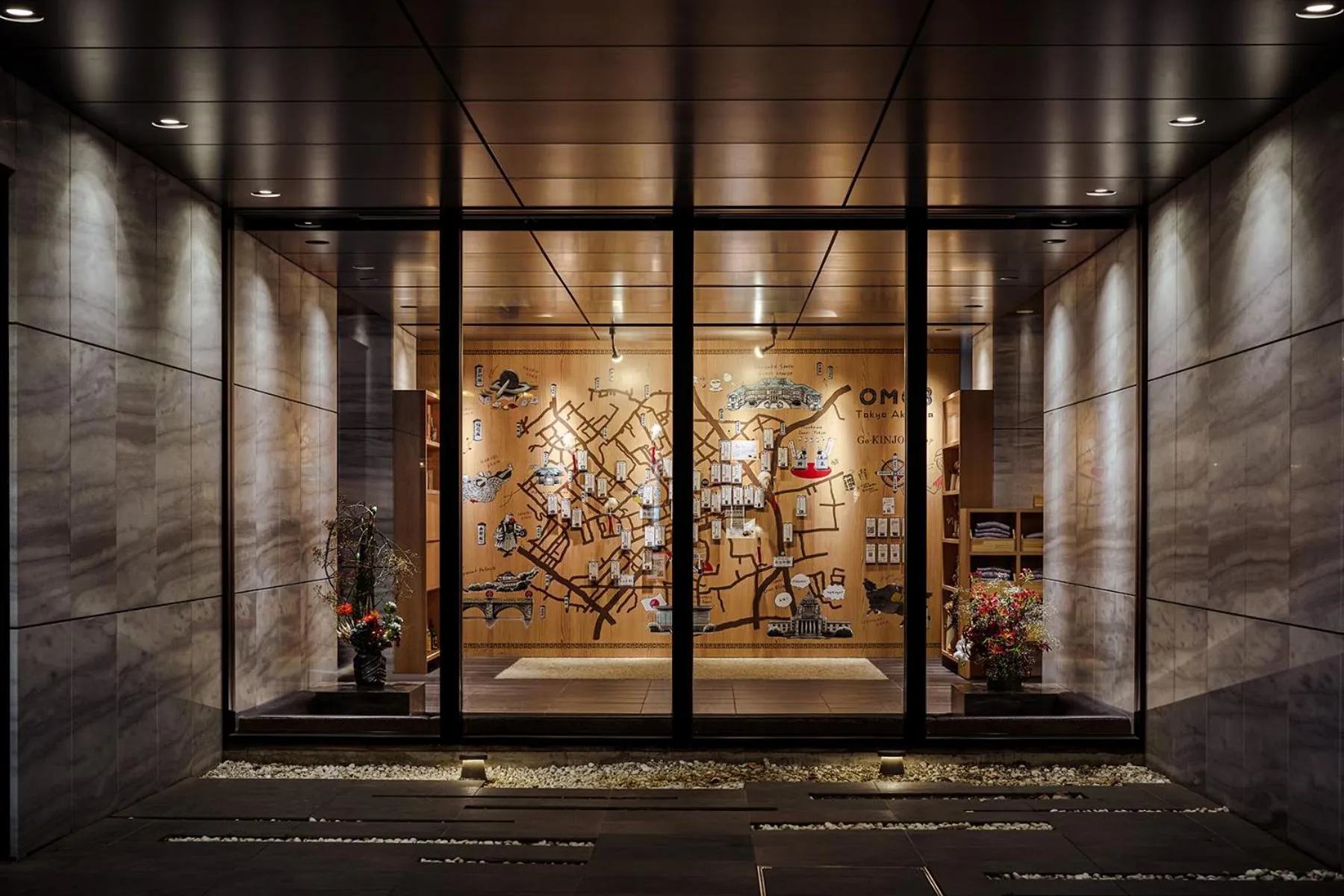 Property building in OMO3 Tokyo Akasaka by Hoshino Resort