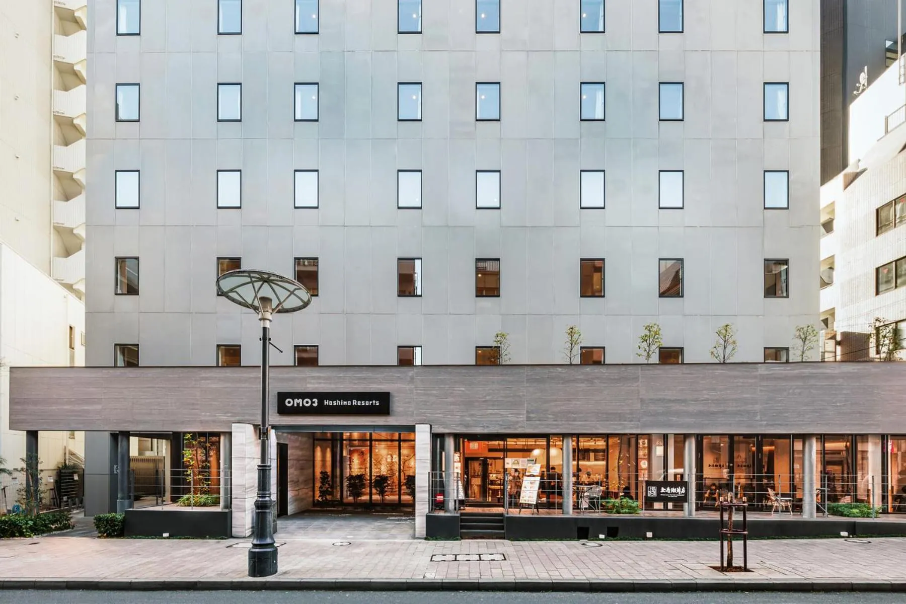 Property building in OMO3 Tokyo Akasaka by Hoshino Resort