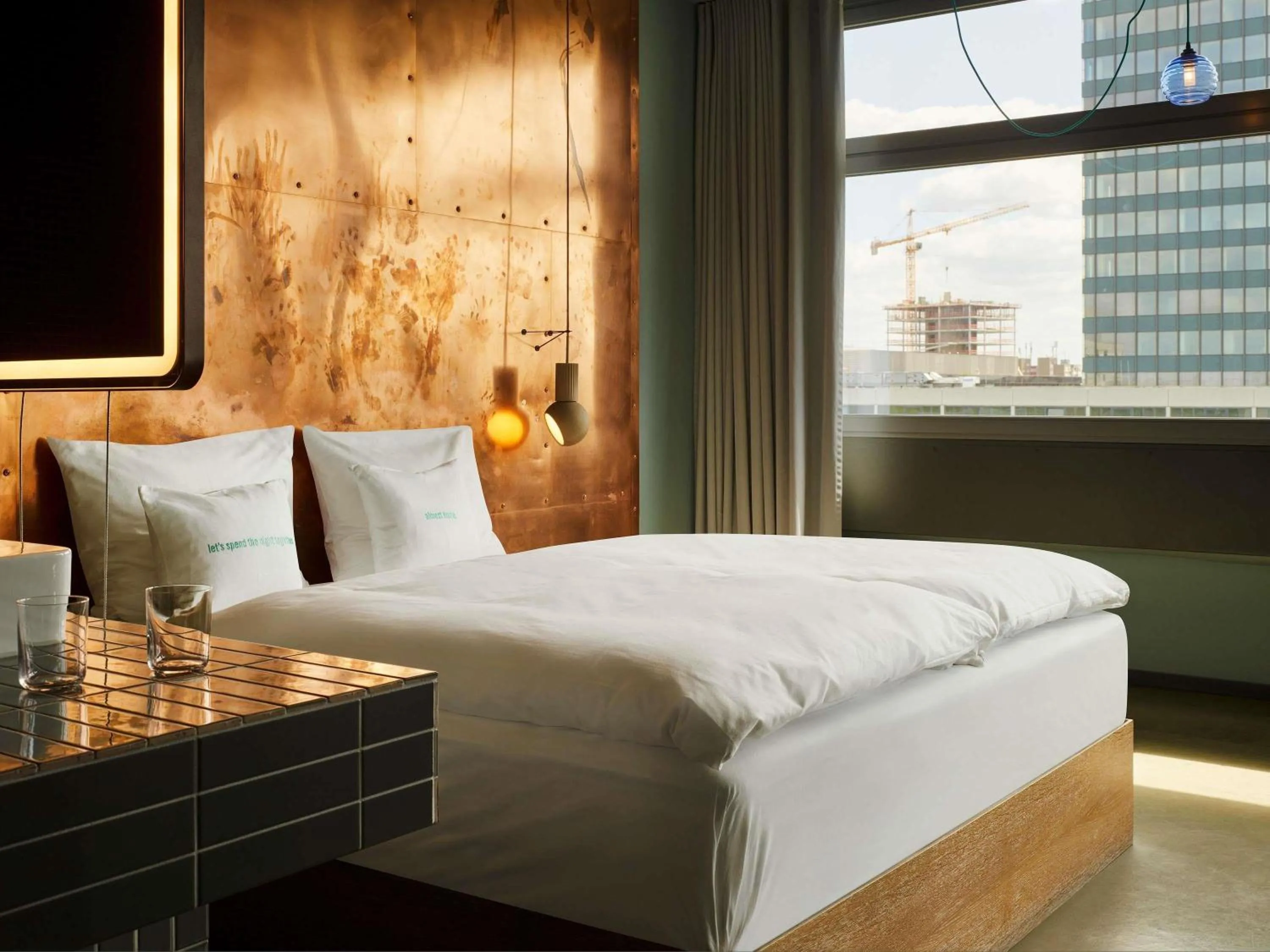 Bedroom, Bed in 25hours Hotel Bikini Berlin